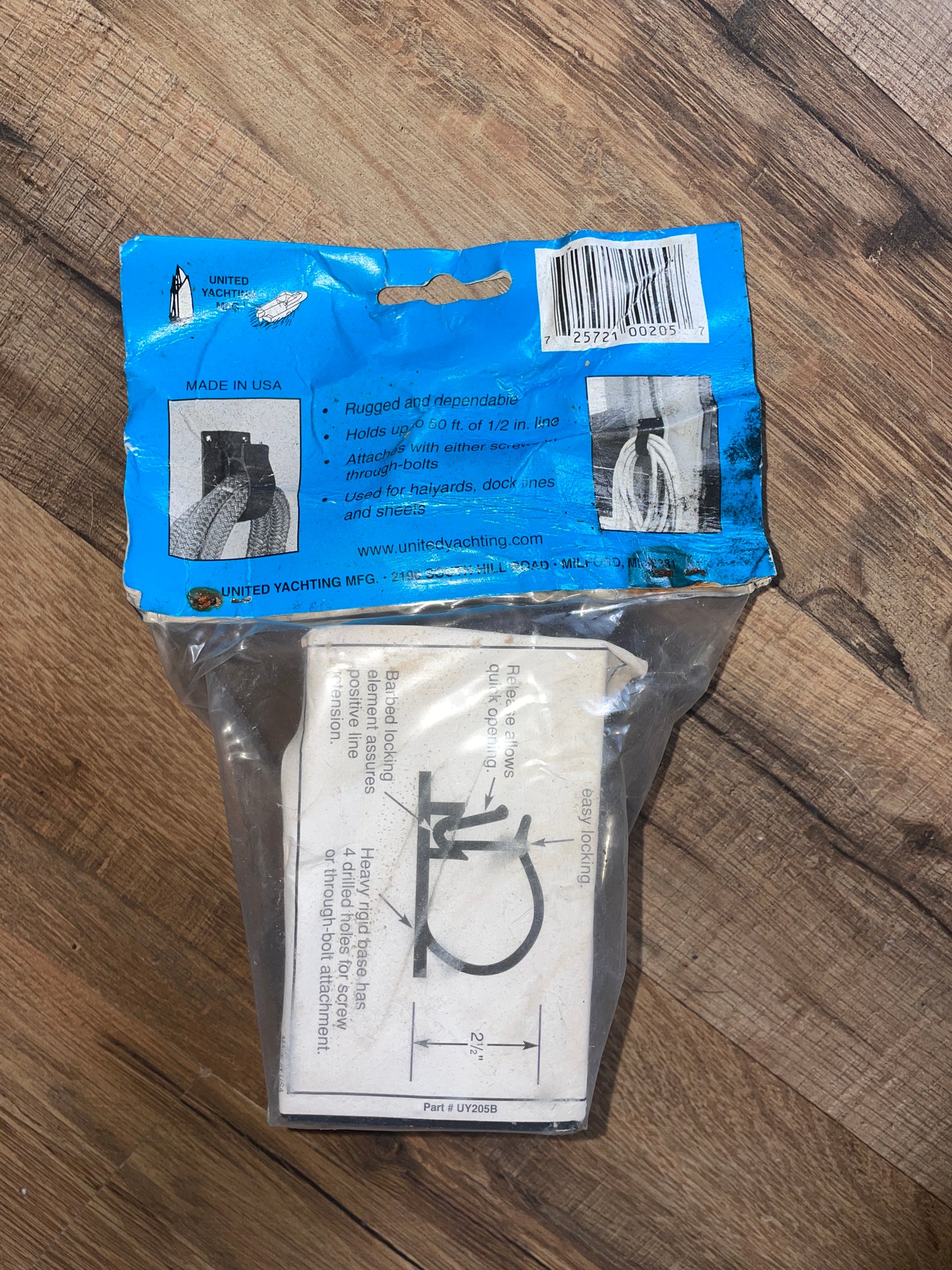 The Snapper II Line Holder - Holds Up To 50’ Of 1/2” Line