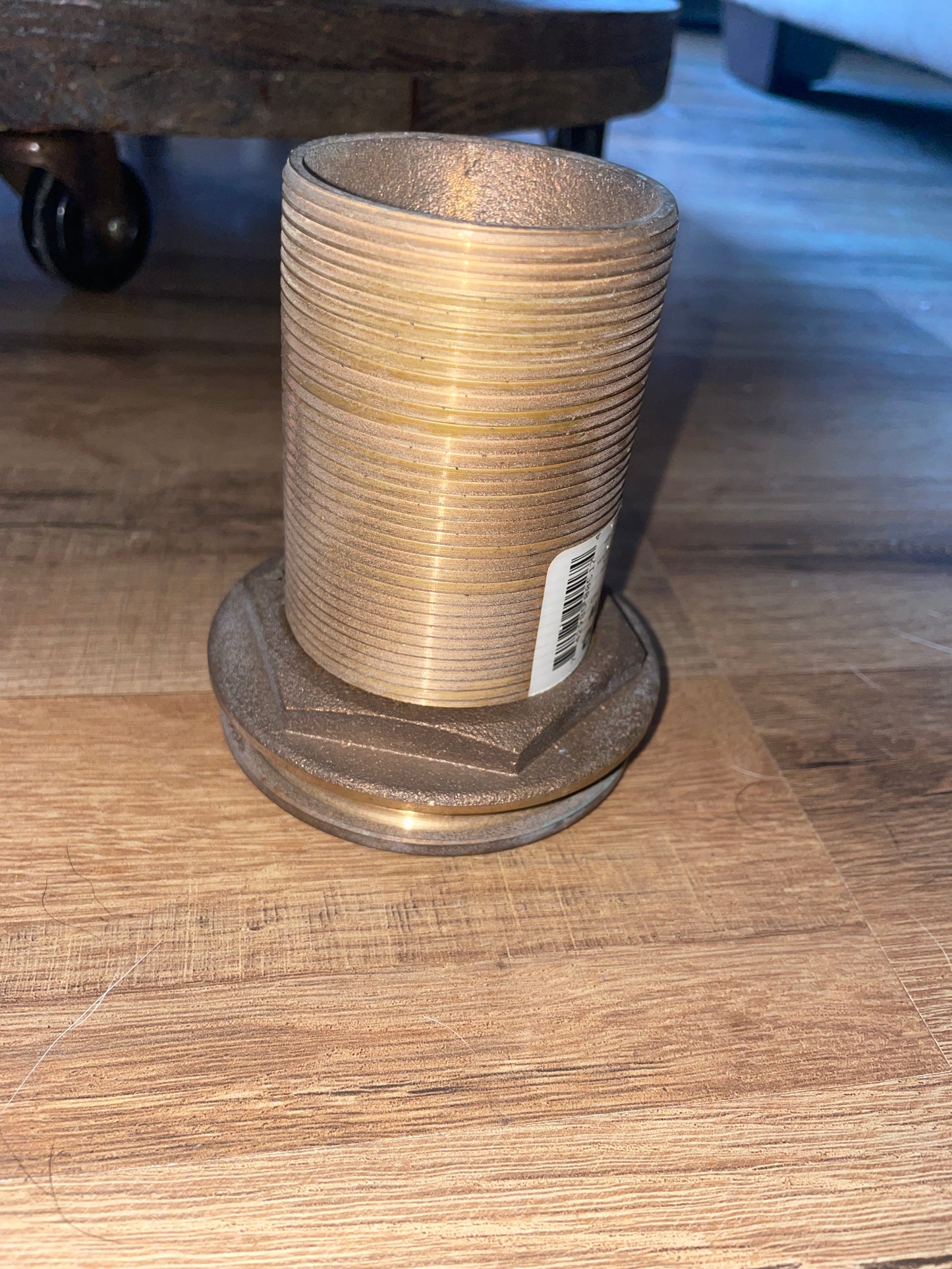 NEW Groco 2” Brass Thru-Hull With Nut MODEL TH-2000-W