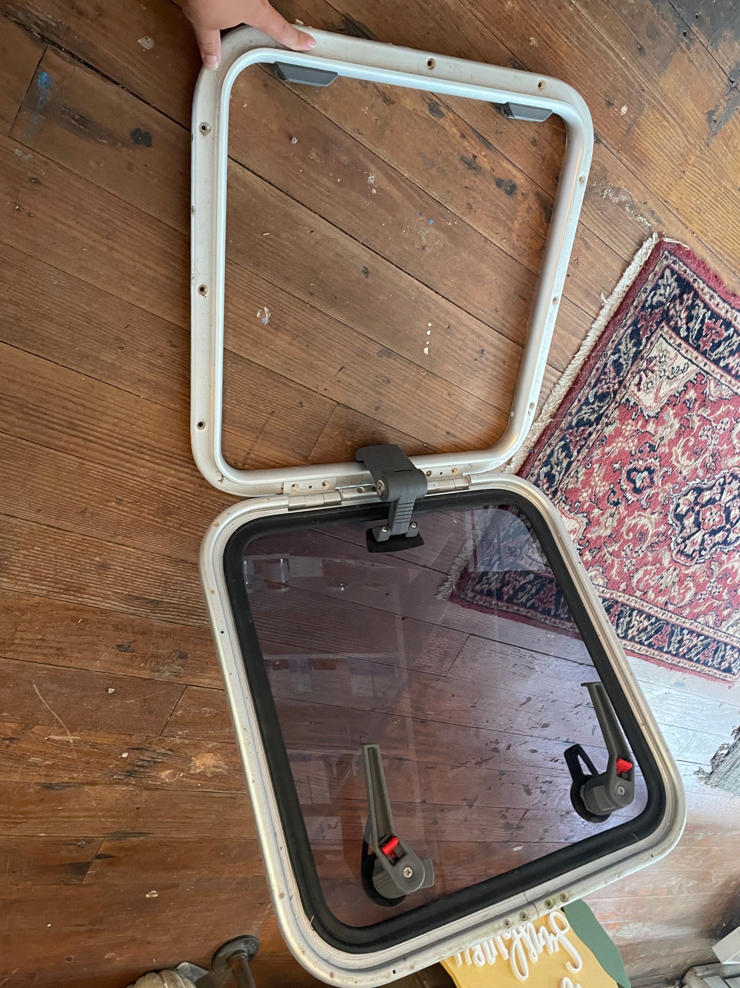 Lewmar Opening Hatch- 16 1/2 x 16 1/2
