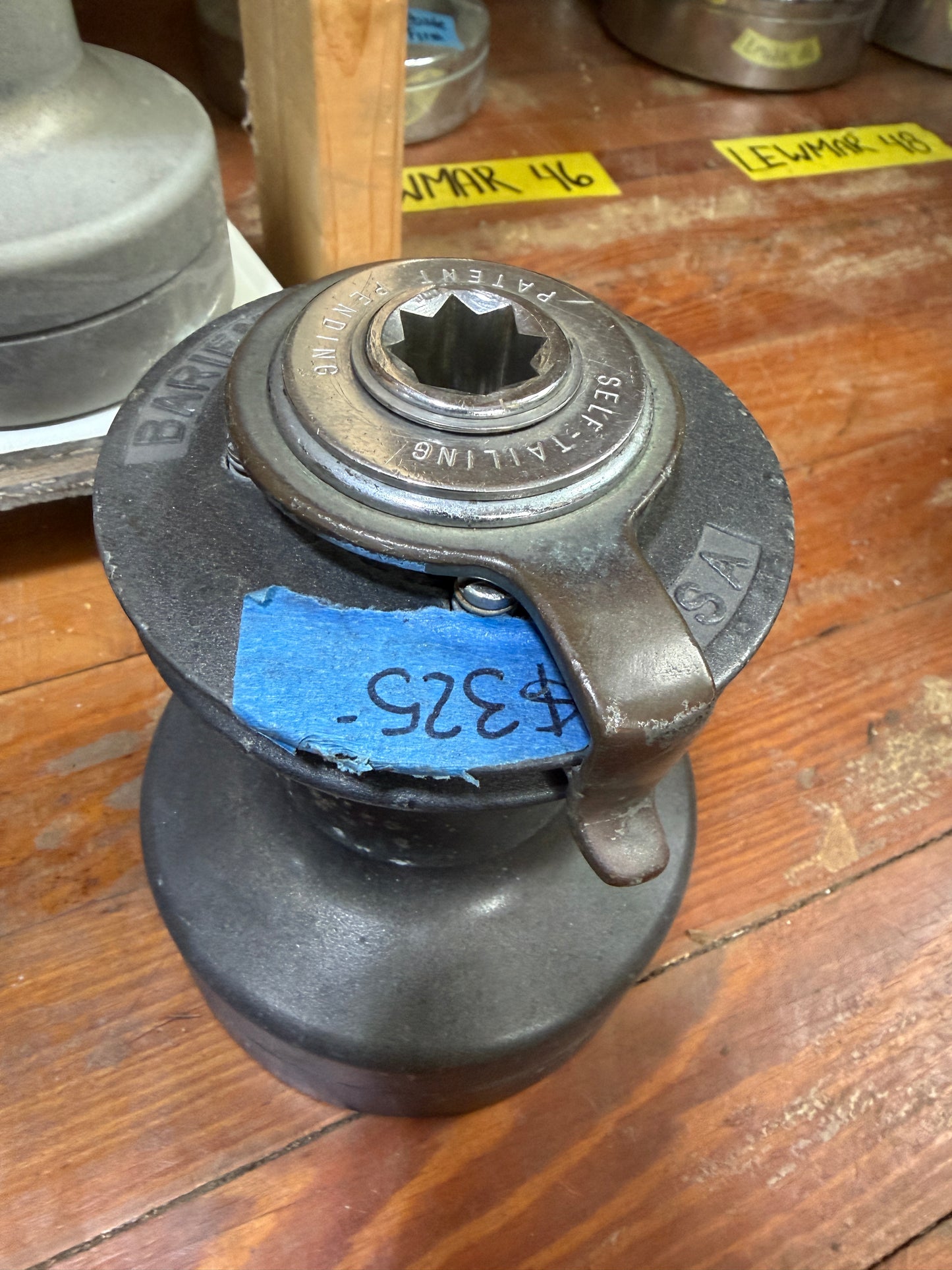 Barient 23 Single Speed Self Tailing Winch - ALUMINUM OR CHROMED