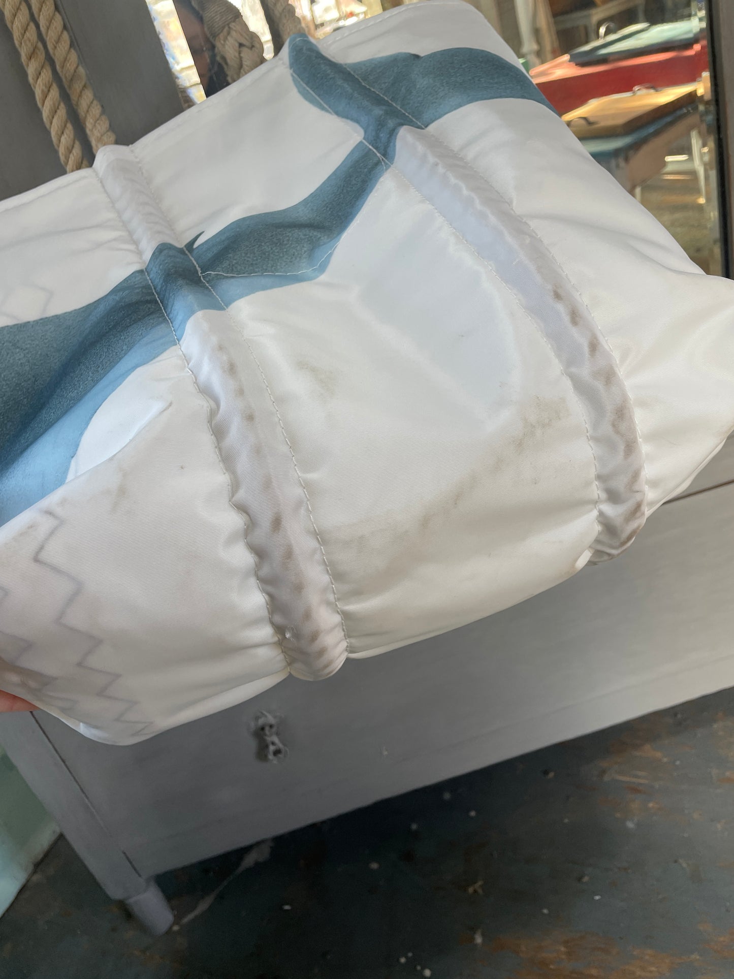 Sea Bags Maine Medium Whale Tote - NEW