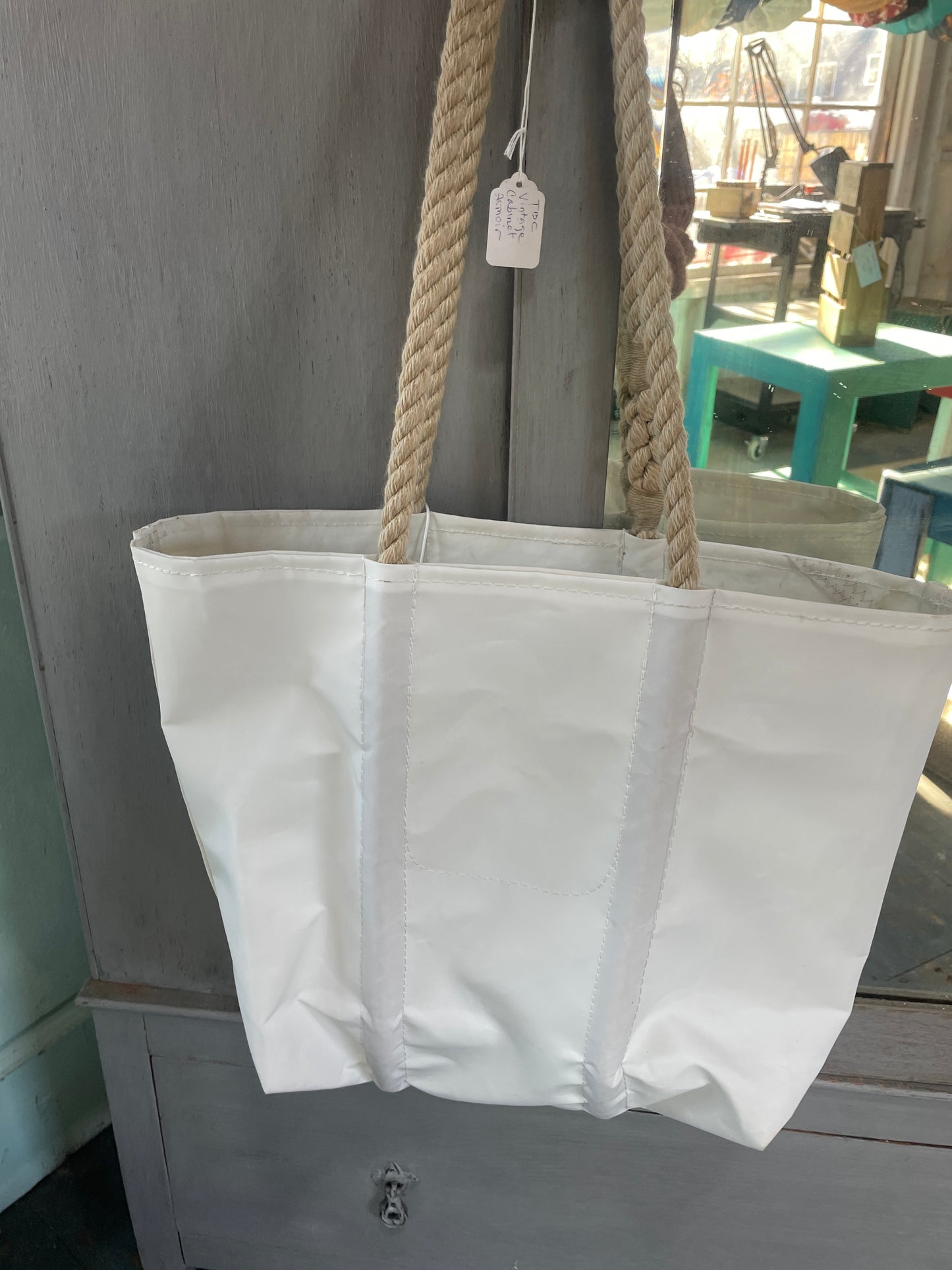 Seabags Maine Medium Life Is Good Sunrise Tote - NEW