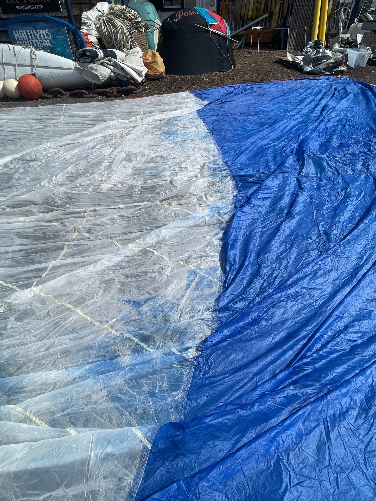 C&C 44 Custom Tri-Radial .6 Spinnaker Sail - 57’ x 57’ x 29’