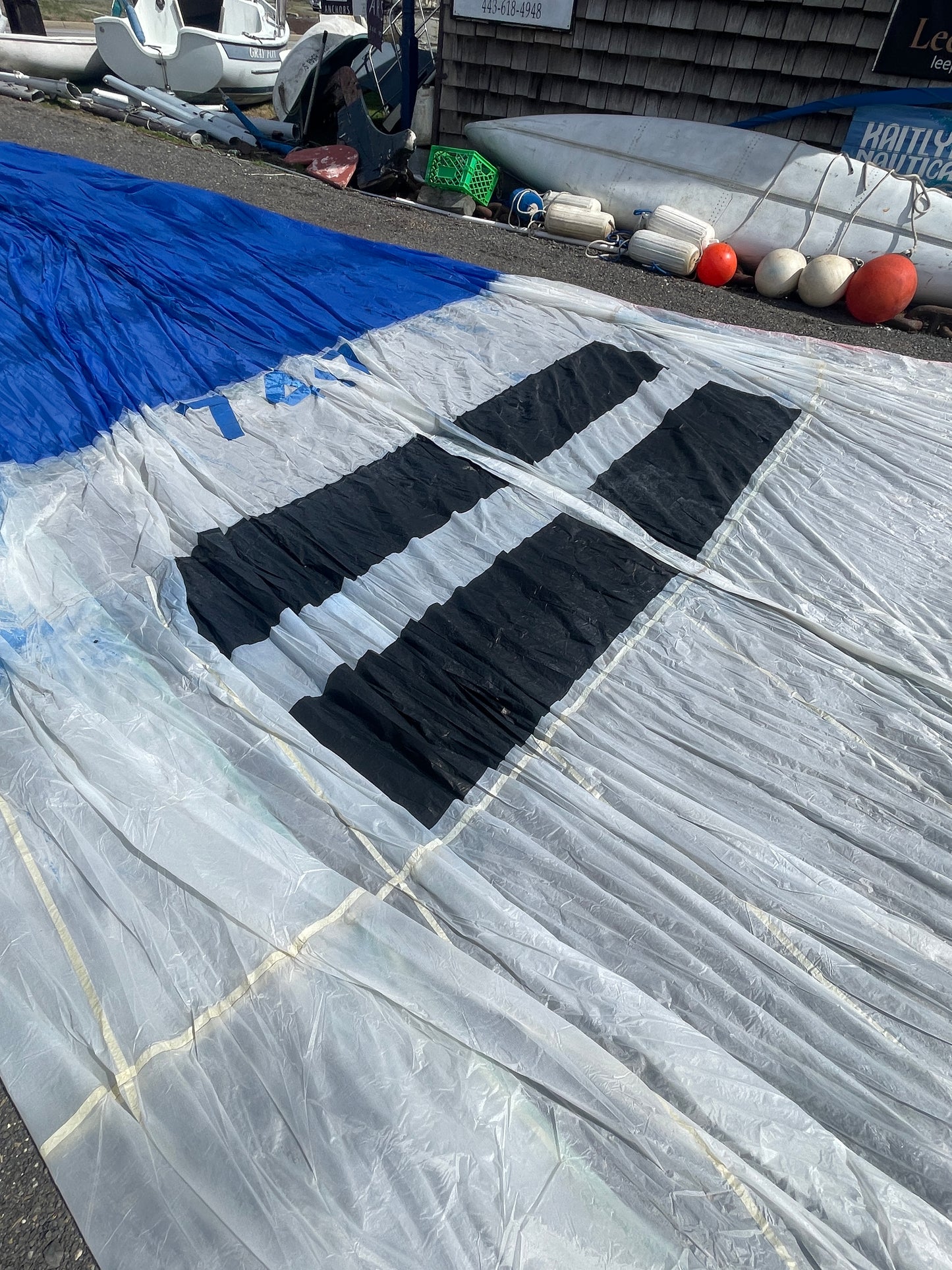 C&C 44 Custom Tri-Radial .6 Spinnaker Sail - 57’ x 57’ x 29’