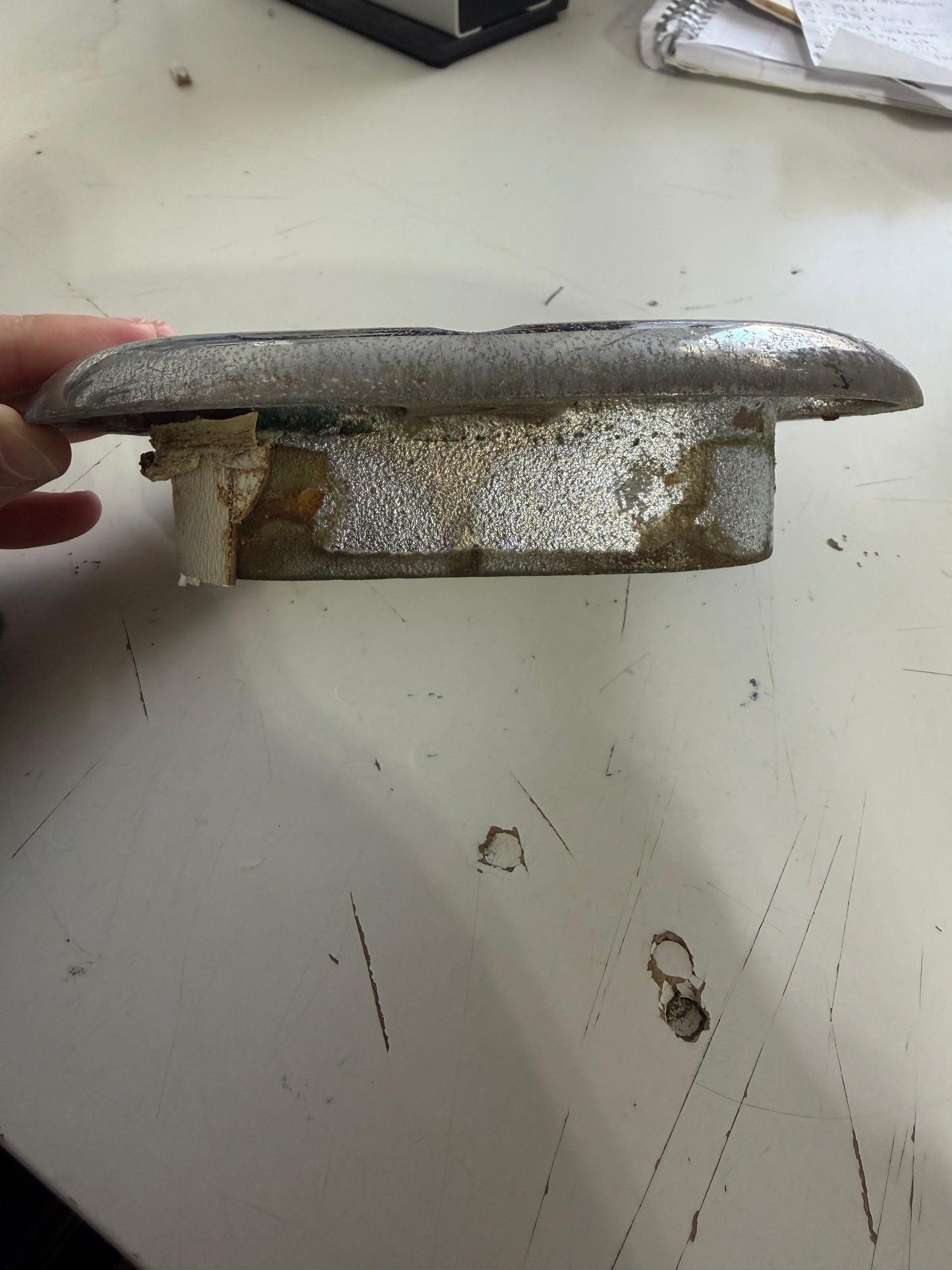 Chromed Bronze Hawse Pipe