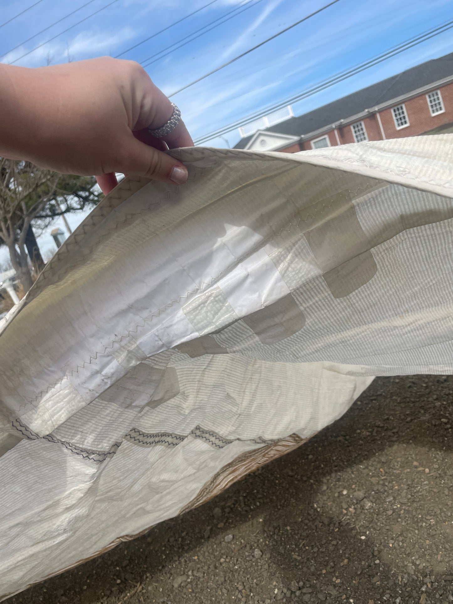 C&C 44 Custom Laminate Mix Material Sail - 53’ x 55’ x 25’ - AS IS