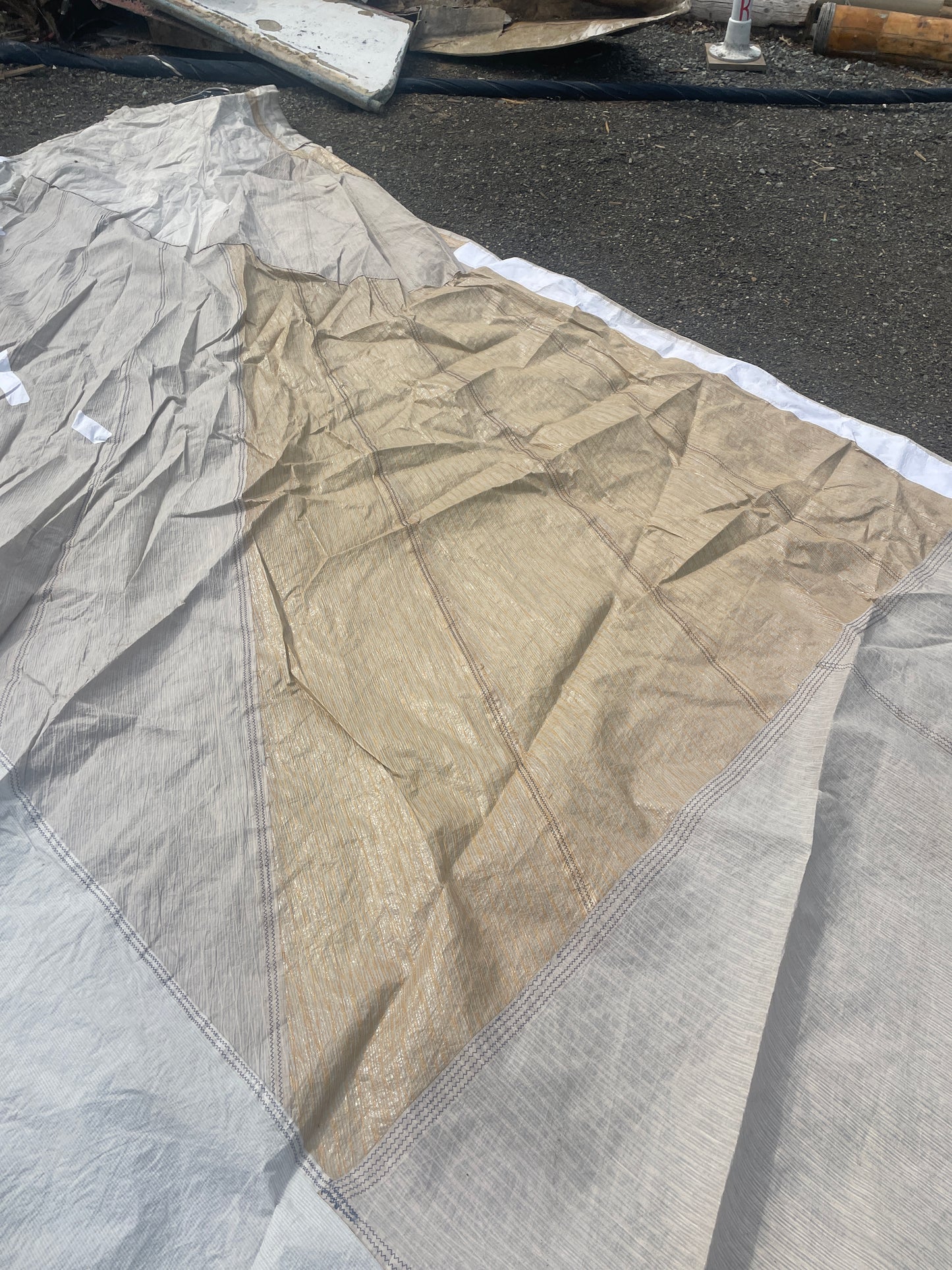 C&C 44 Custom Laminate Mix Material Sail - 53’ x 55’ x 25’ - AS IS