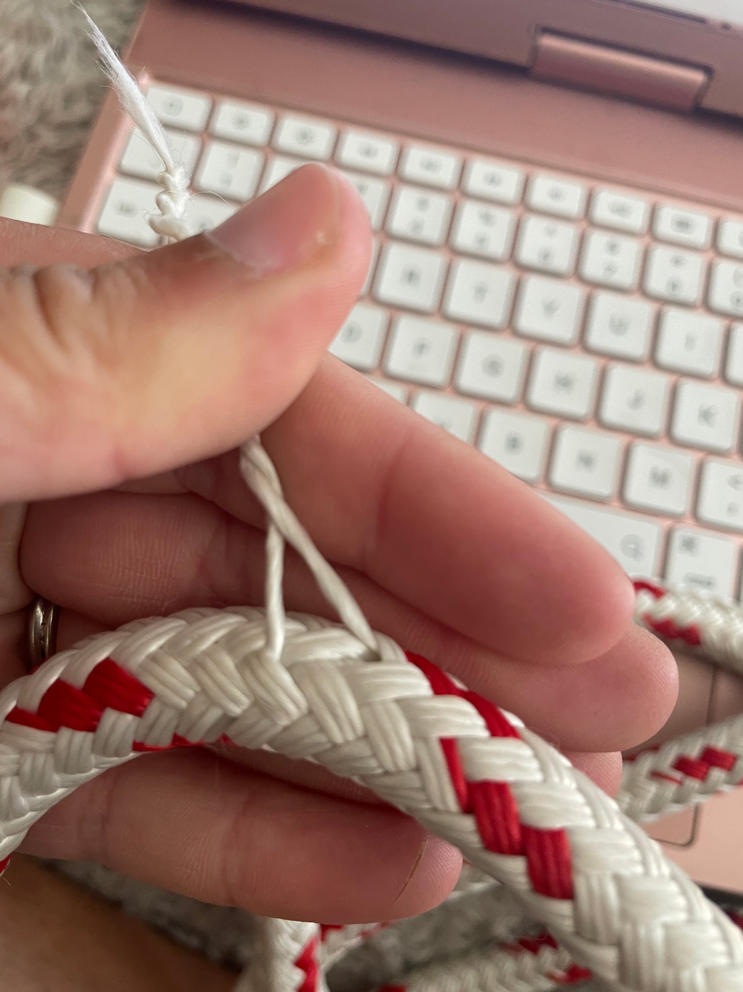 37’ OF 1/2” Double Braided Line