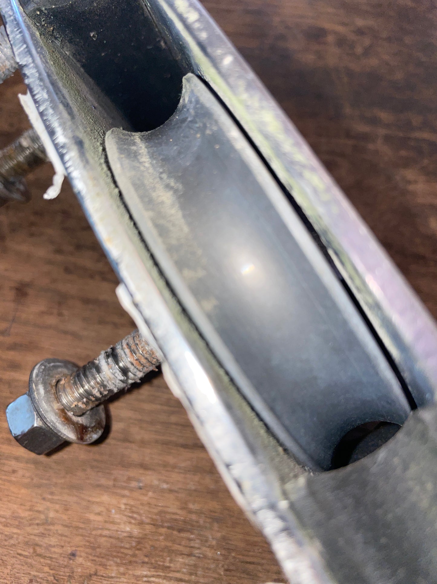 Schaefer Big Boat Foot Block W/ 3 1/2” Sheave- 9/16” Line