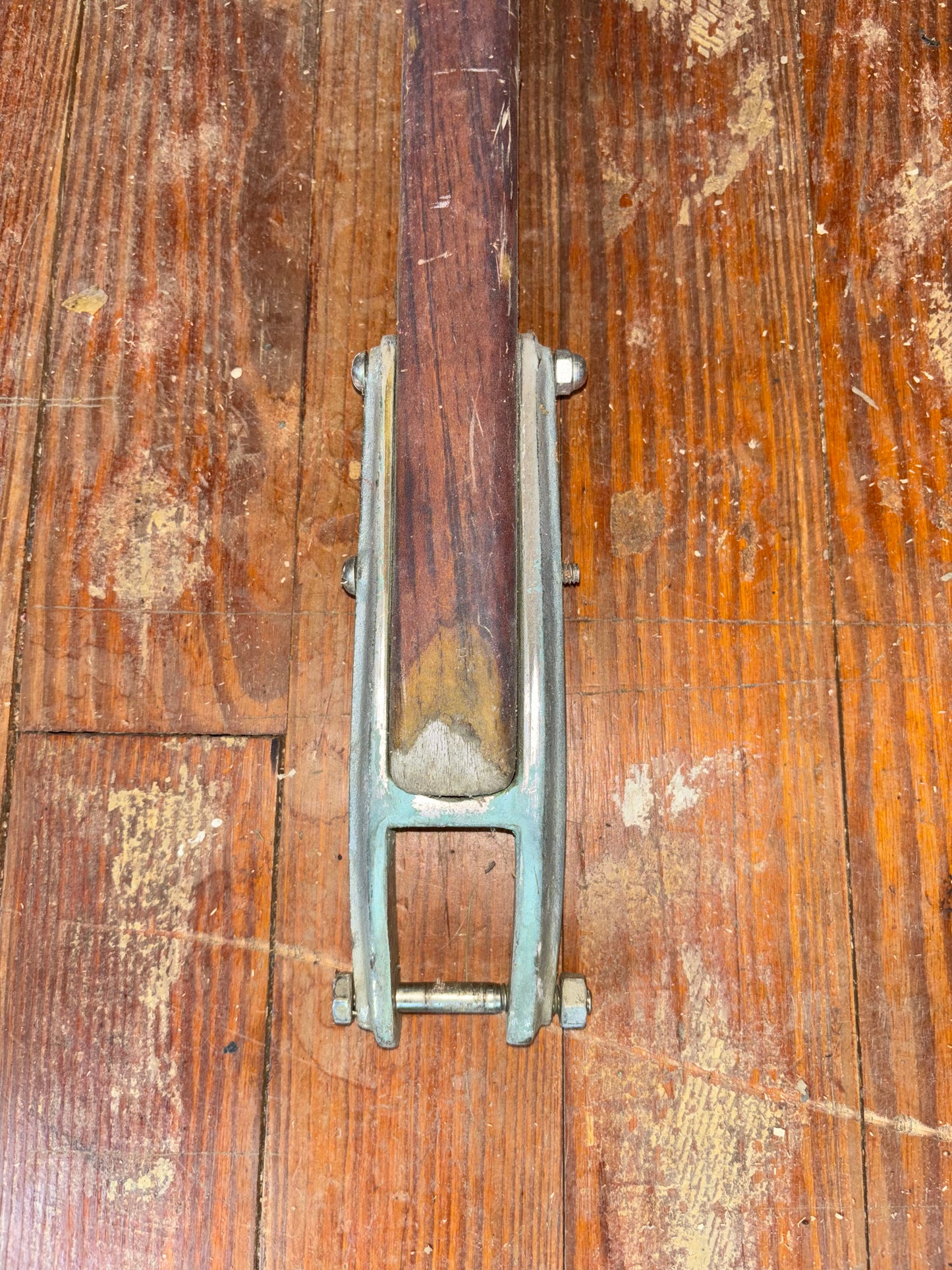 47 1/2" Slightly Curved Tiller Handle -- #3