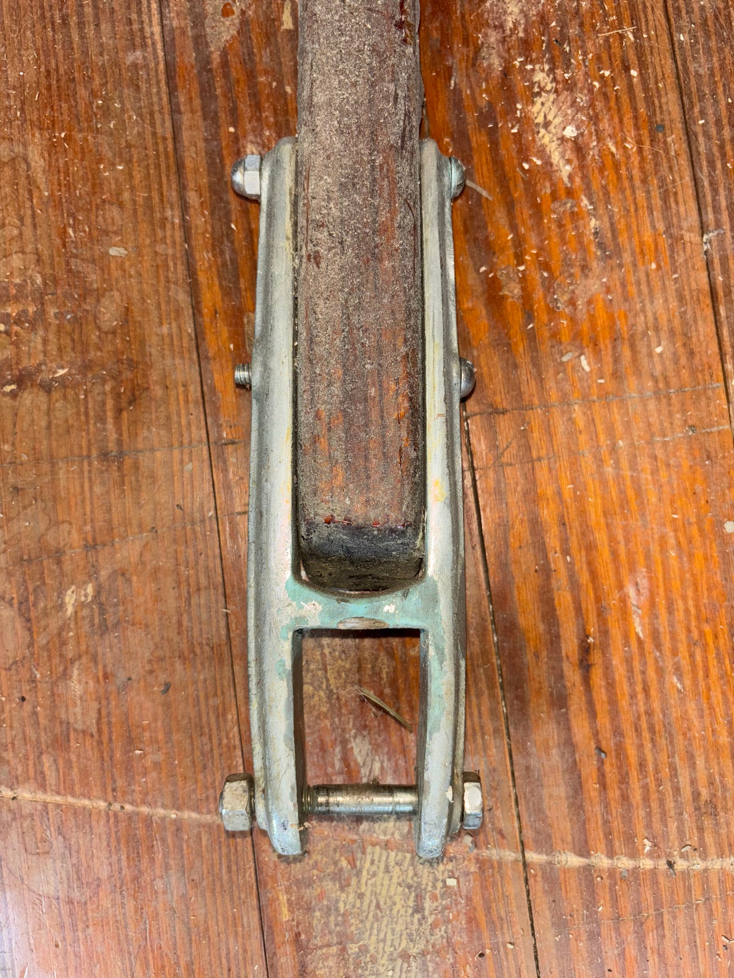47 1/2" Slightly Curved Tiller Handle -- #3