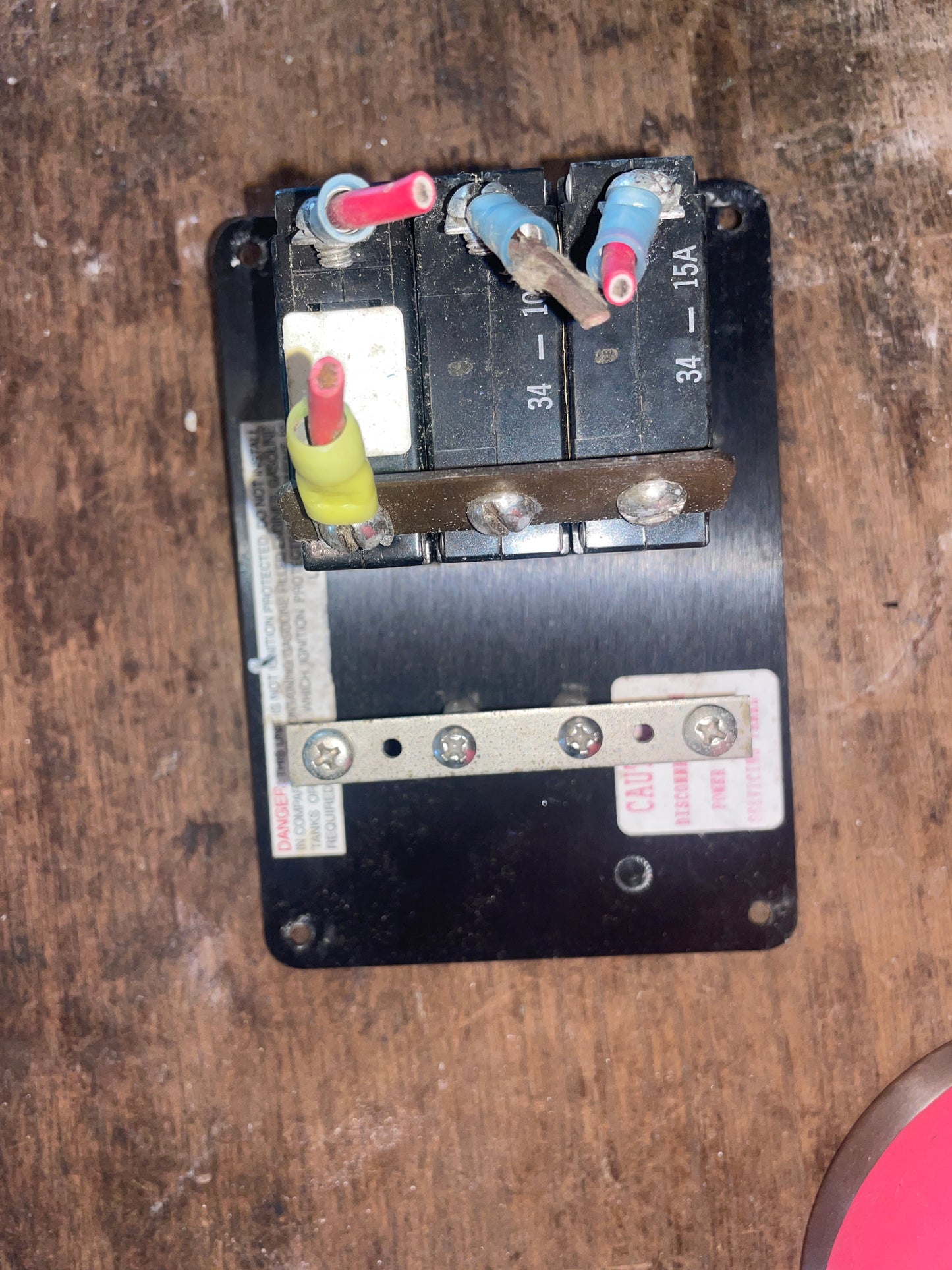 Newmar 3 Switch Electric Panel