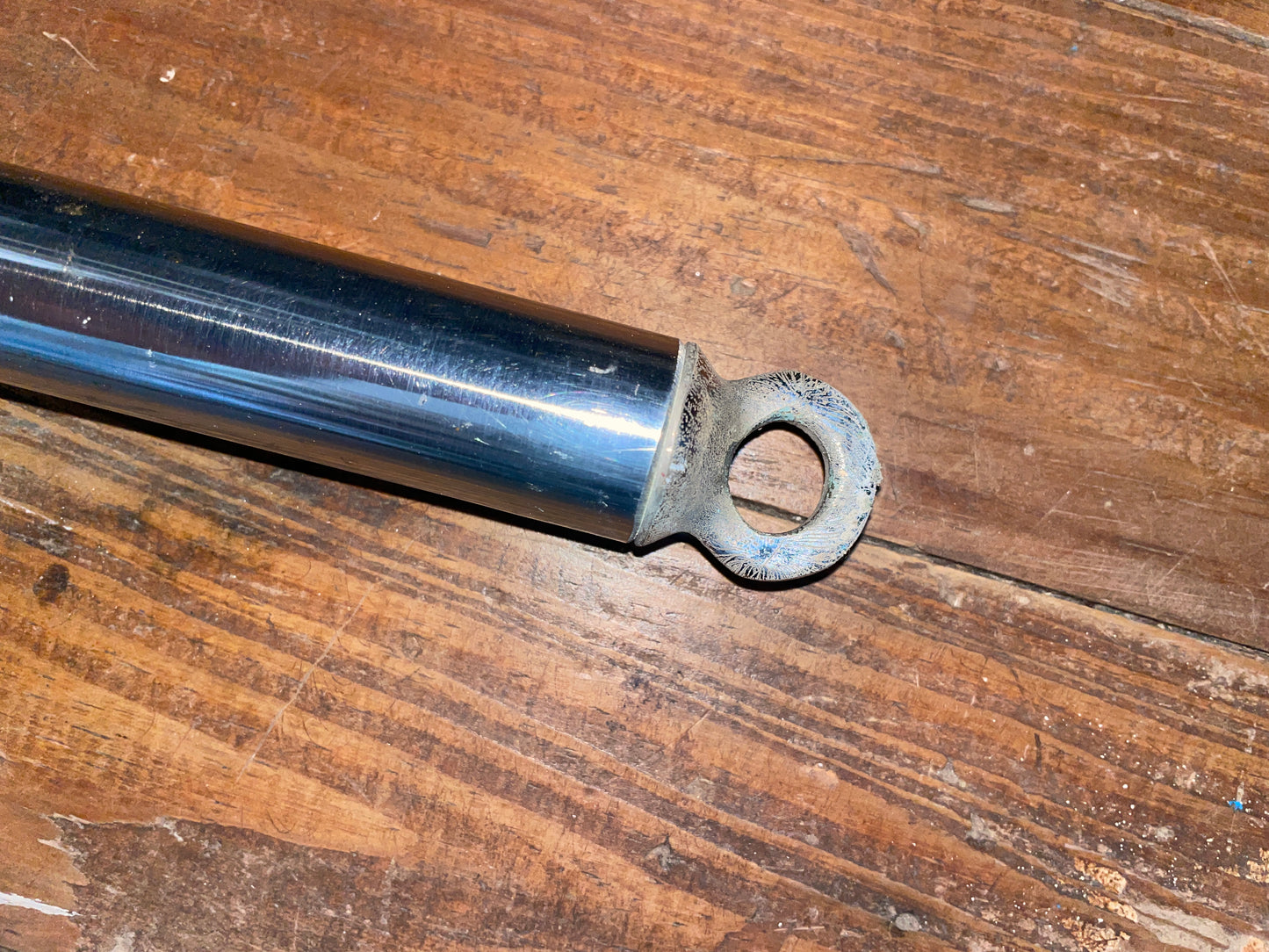 25 1/2” Tall Double Lifeline Stanchion Off Sabre 42