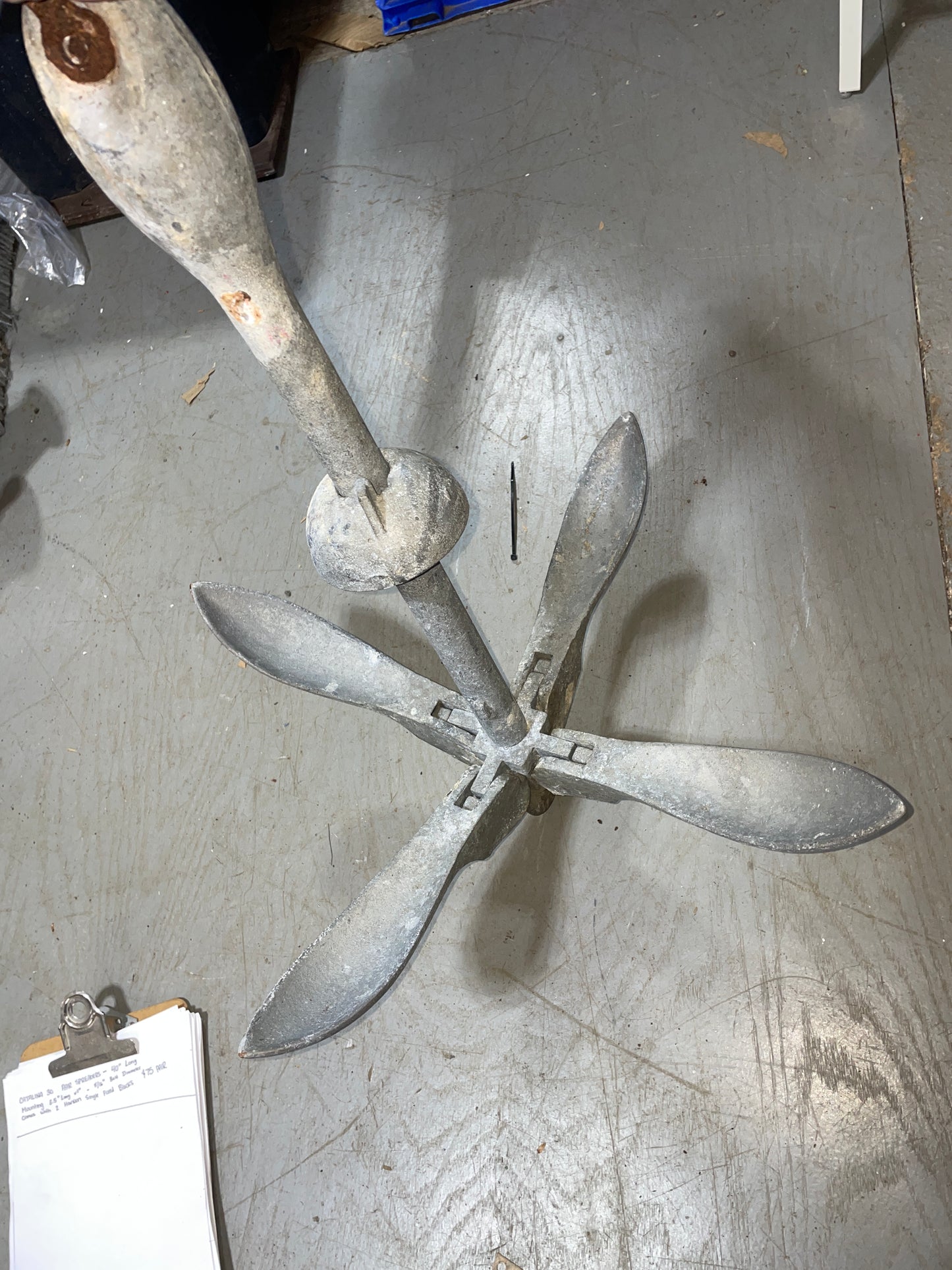 8KGS / 17.64 Pound Grappling Anchor