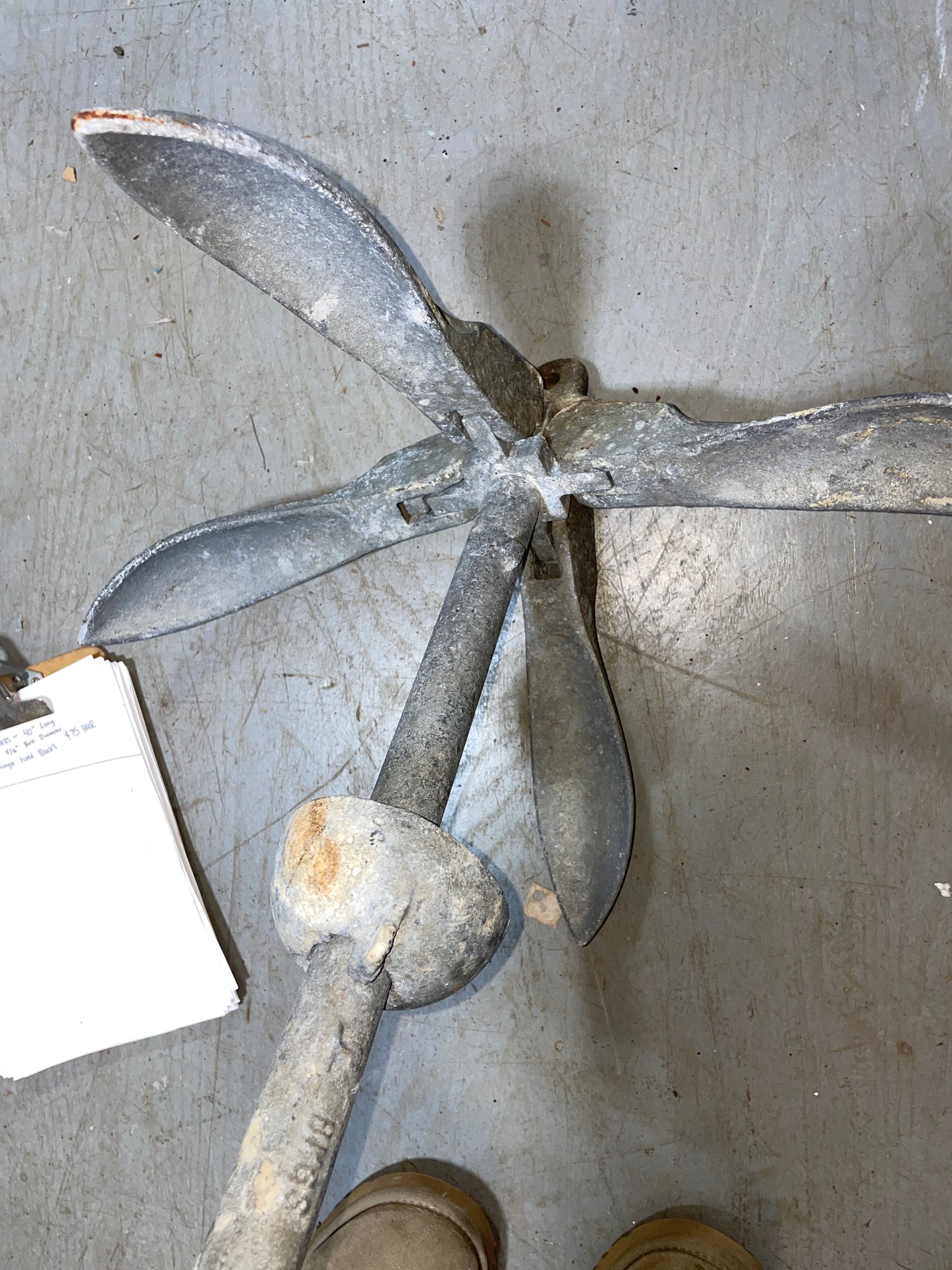 8KGS / 17.64 Pound Grappling Anchor