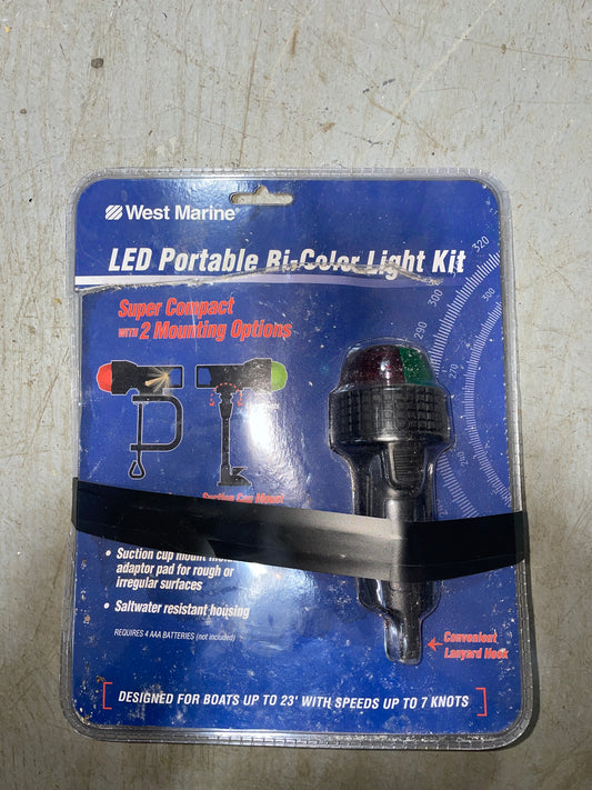 West Marine LED Portable Bi-Color Light Kit - NEW