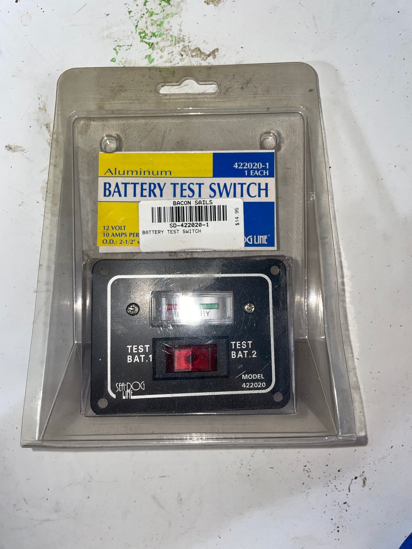 Seadog Line Battery Test Switch - NEW