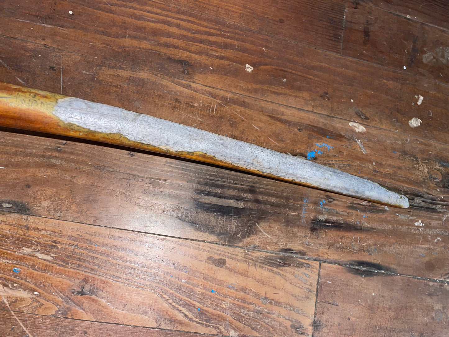 Small Curved Tiller Handle W/Hardware