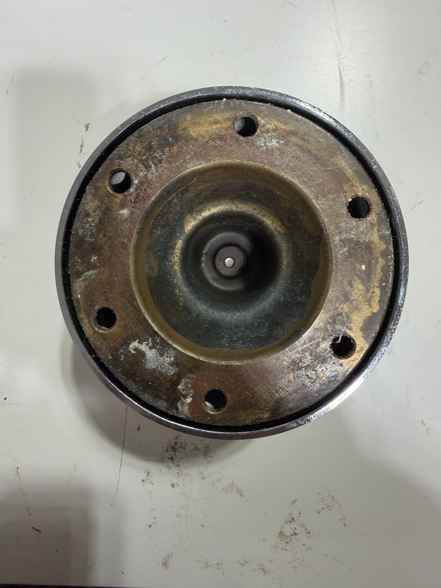 Chromed Bronze Barient 12 Winch