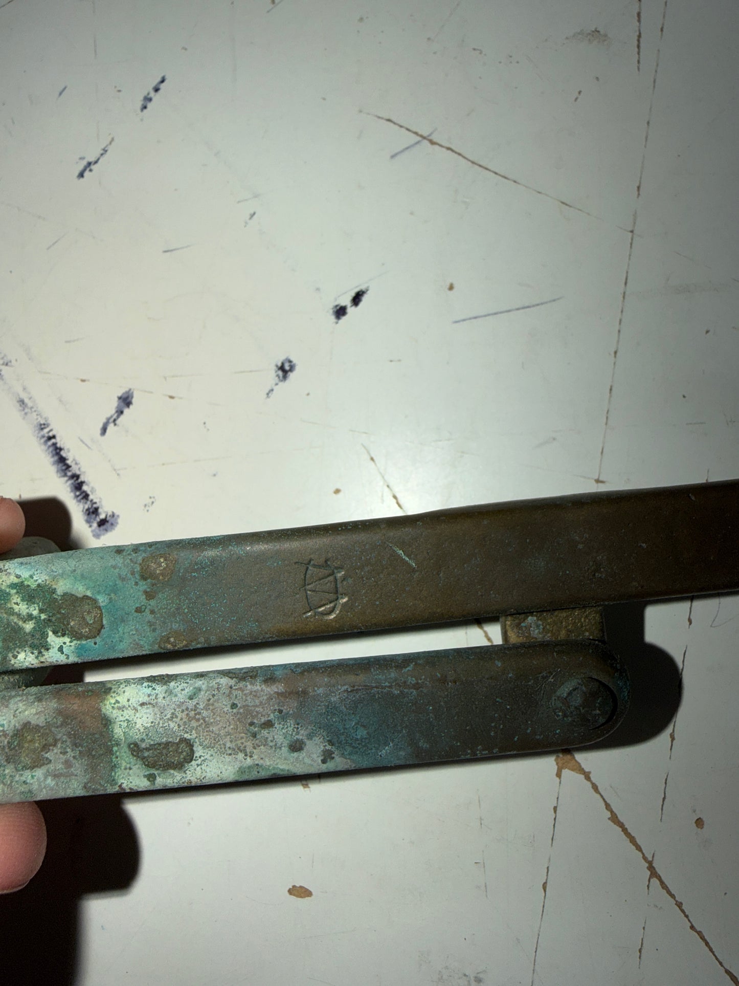 Wilcox Crittenden Adjustable Fuel Key - Tarnished