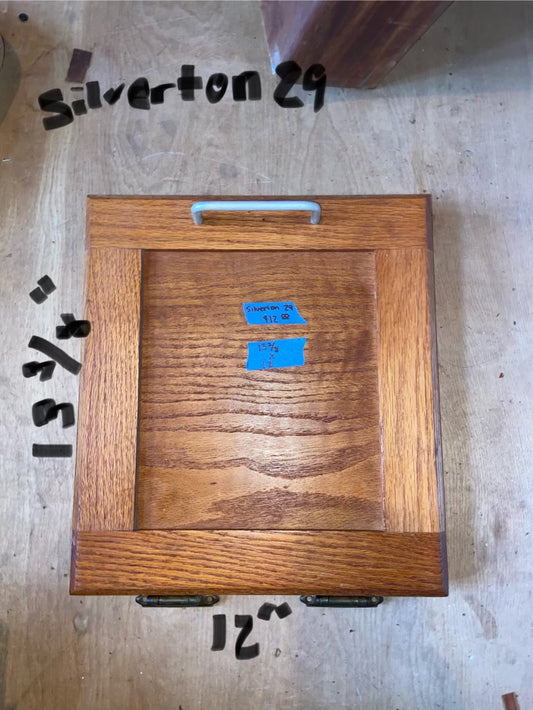 Silverton 29 Interior Cabinet Door- OD 13 3/8” Long x 12” Wide #79