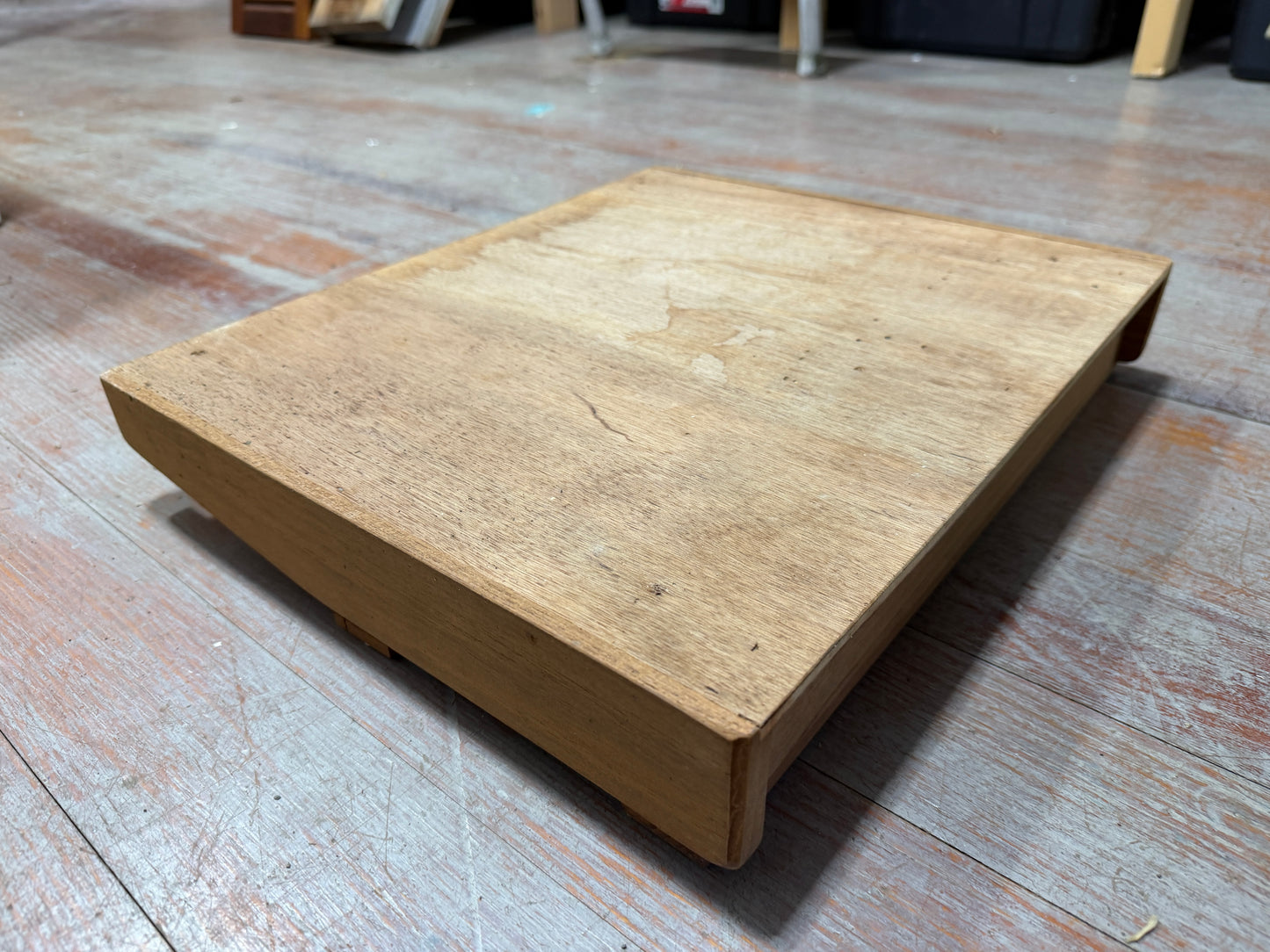 Teak Magazine Rack - 16" Long x 2 3/4" Wide x 13 1/2" Tall