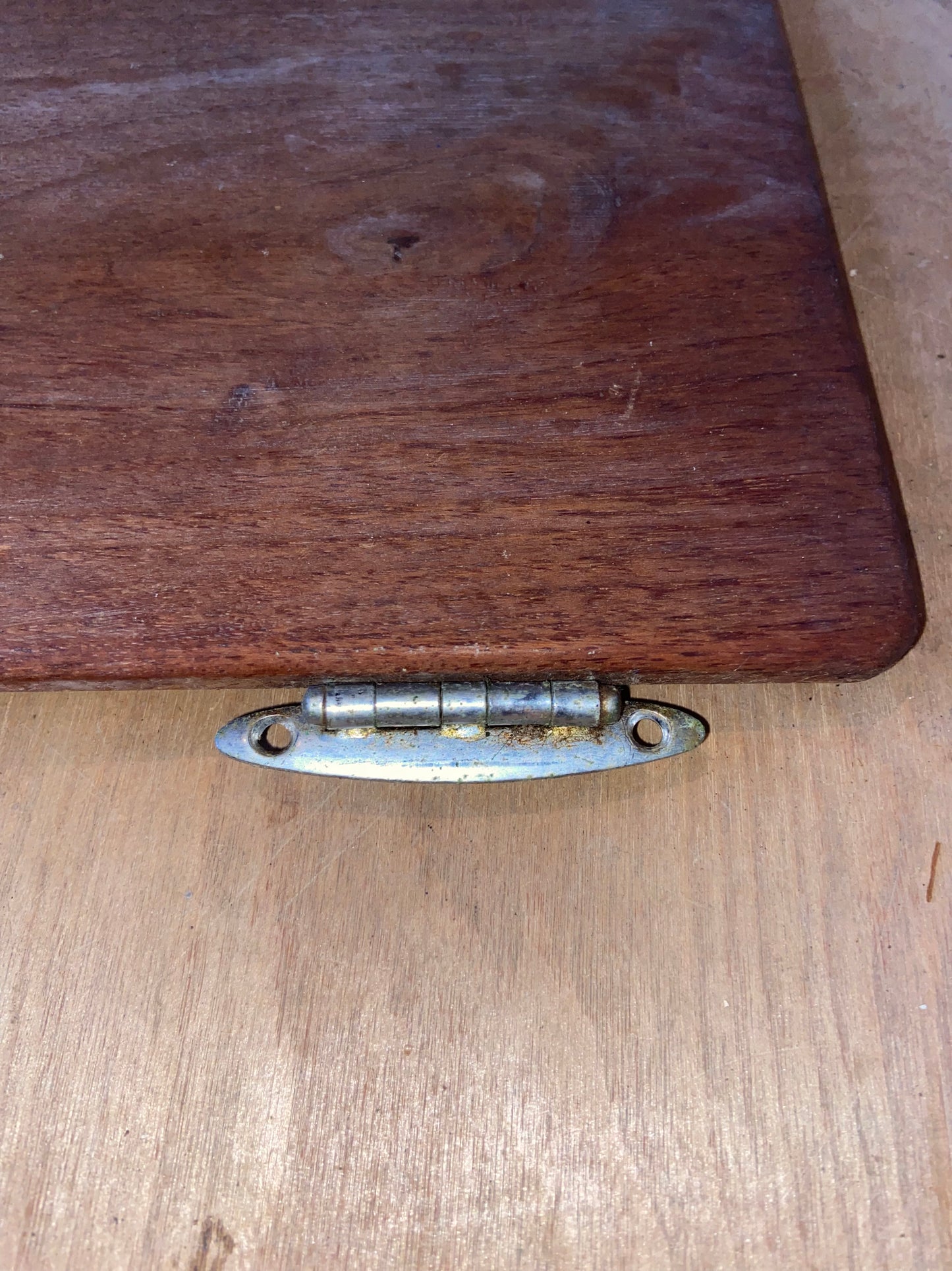 1978 Sabre 28 Interior Cabinet Door- ID 17 1/8” Long x 8 7/8” Wide #128