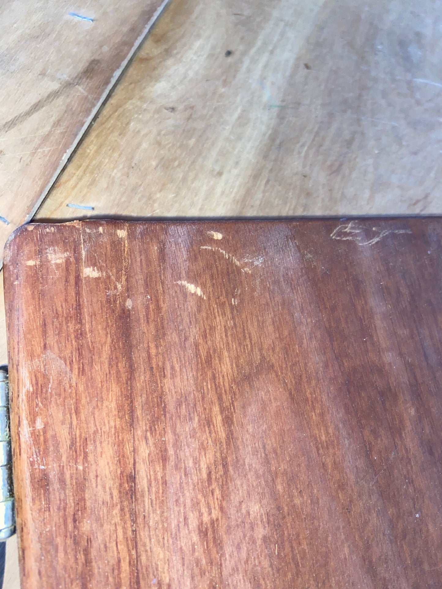 1978 Sabre 28 Interior Cabinet Door- ID 17 1/8” Long x 8 7/8” Wide #128