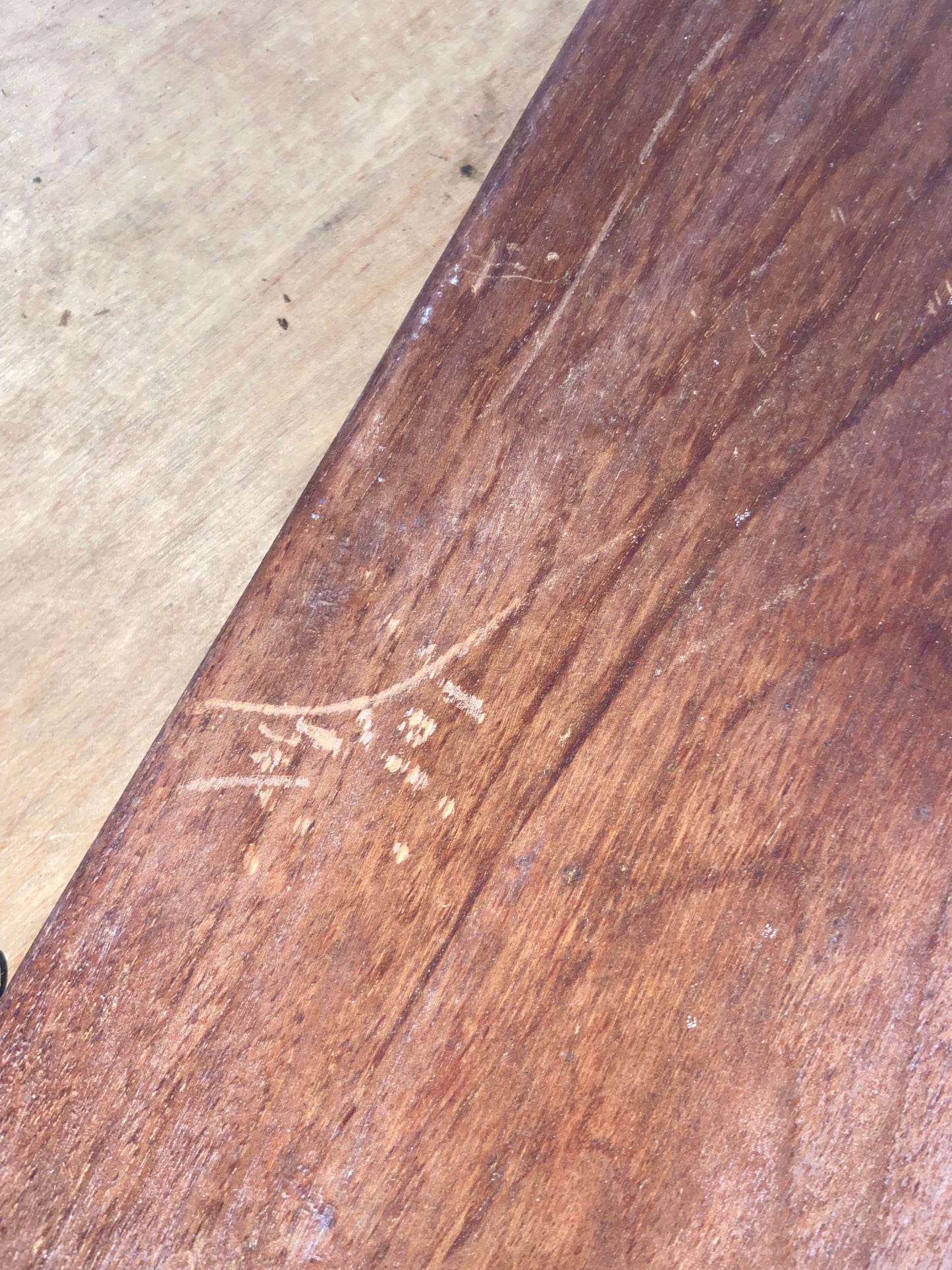 1978 Sabre 28 Interior Cabinet Door- ID 17 1/8” Long x 8 7/8” Wide #128