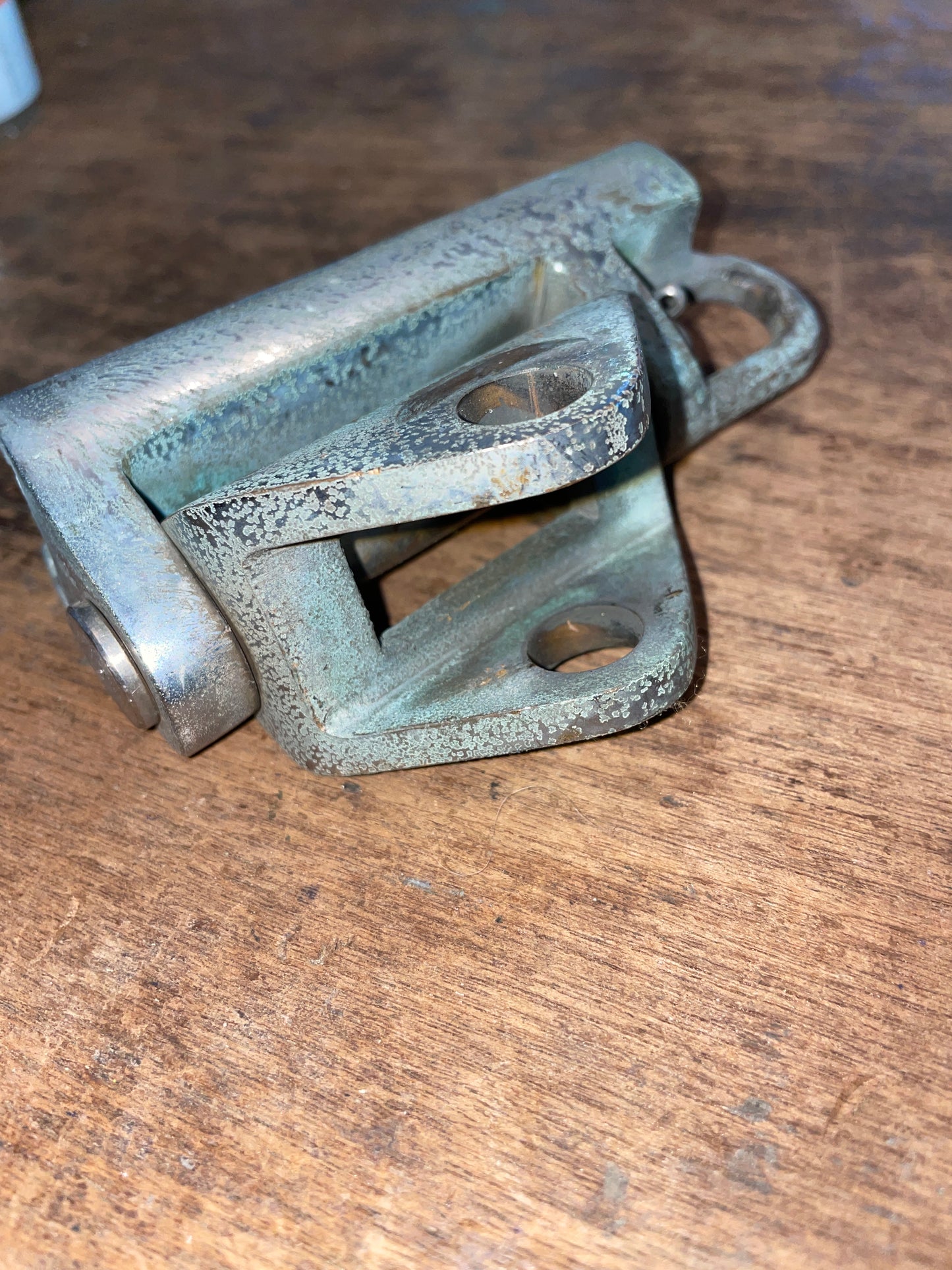 Chromed Bronze Gooseneck Slide For 1” Track & 1/2” Pin