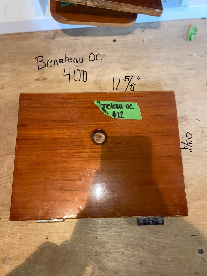 Beneteau OC 400 Interior Cabinet Door- OD 12 5/8” Long x 9 3/4” Wide #82