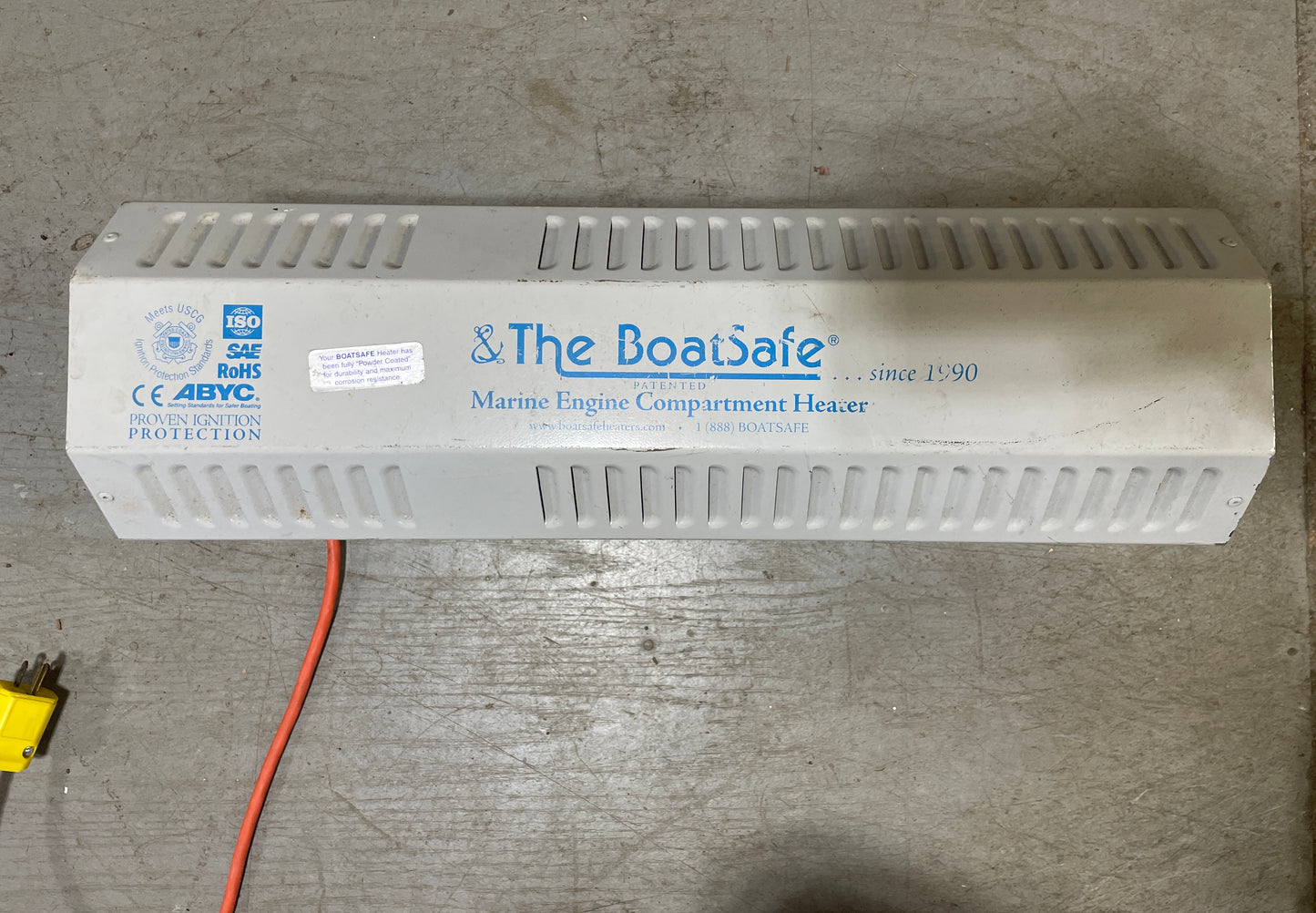 The Boatsafe Marine Engine Compartment Heater - WORKS