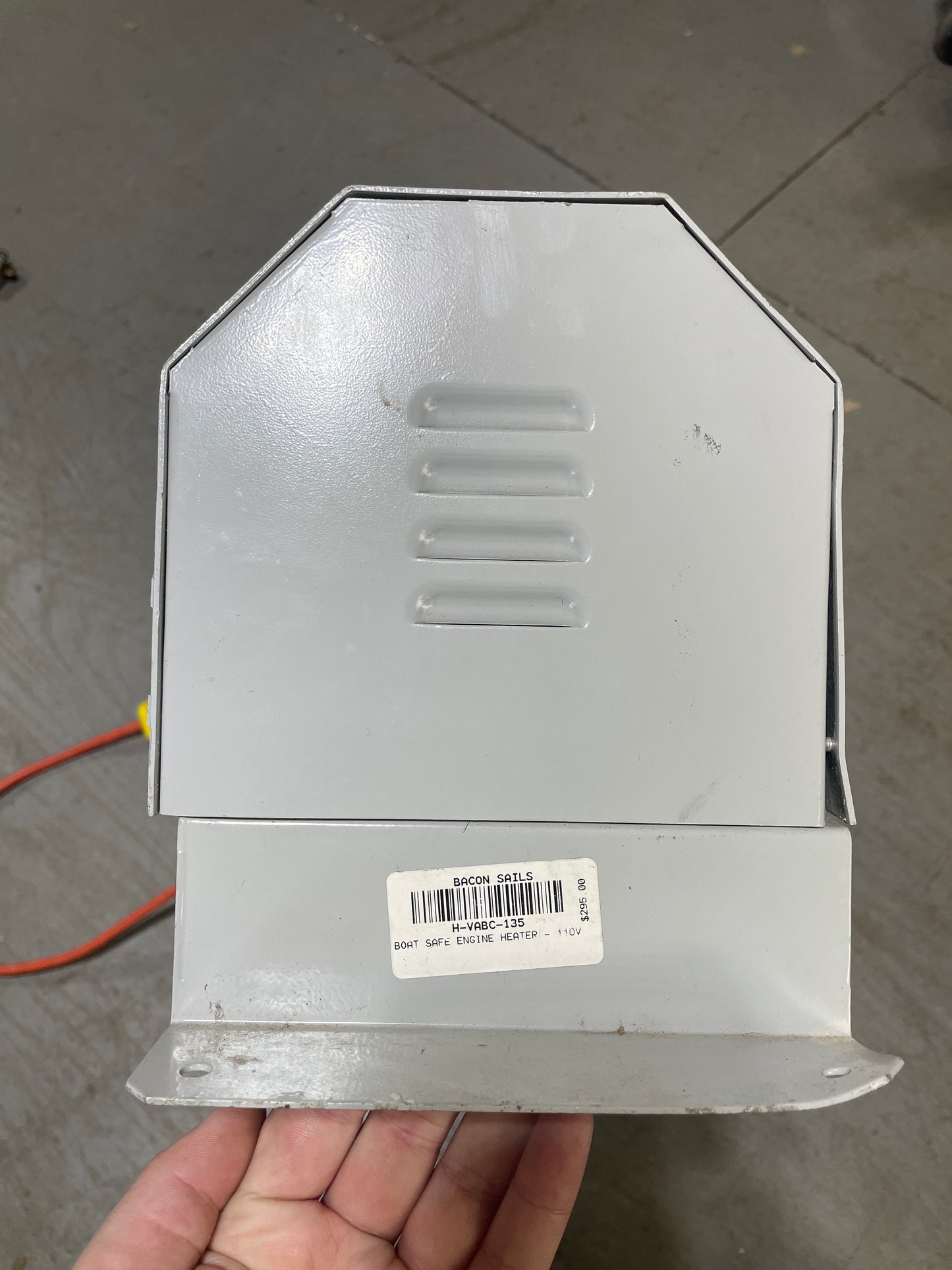 The Boatsafe Marine Engine Compartment Heater - WORKS