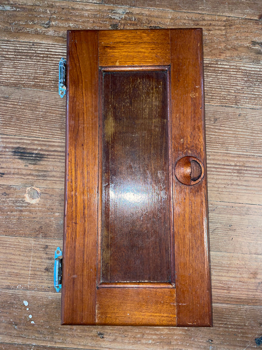 Hunter 30 Teak Interior Door- ID 17 1/2” Long x 8 1/2” Wide #77