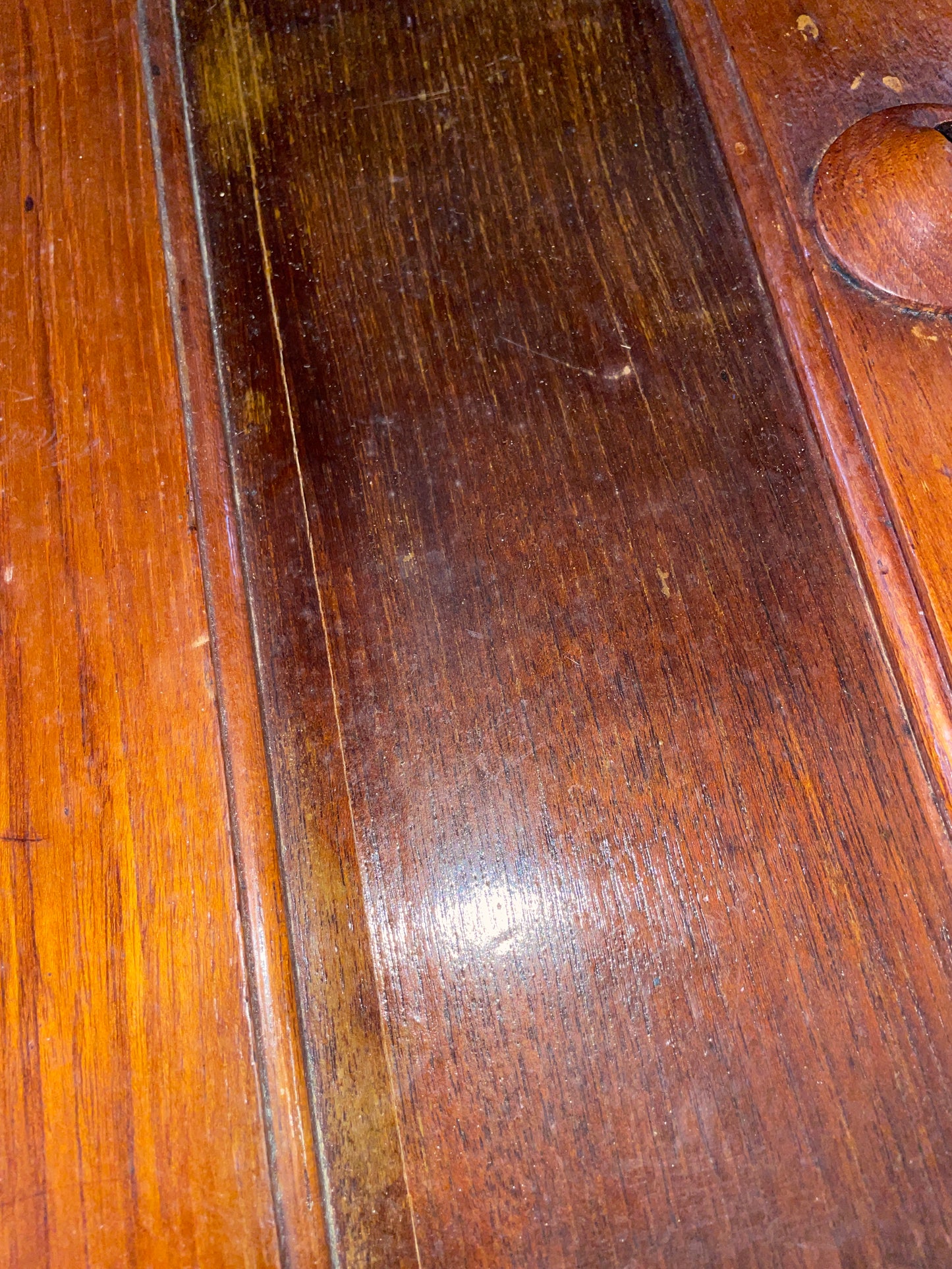Hunter 30 Teak Interior Door- ID 17 1/2” Long x 8 1/2” Wide #77