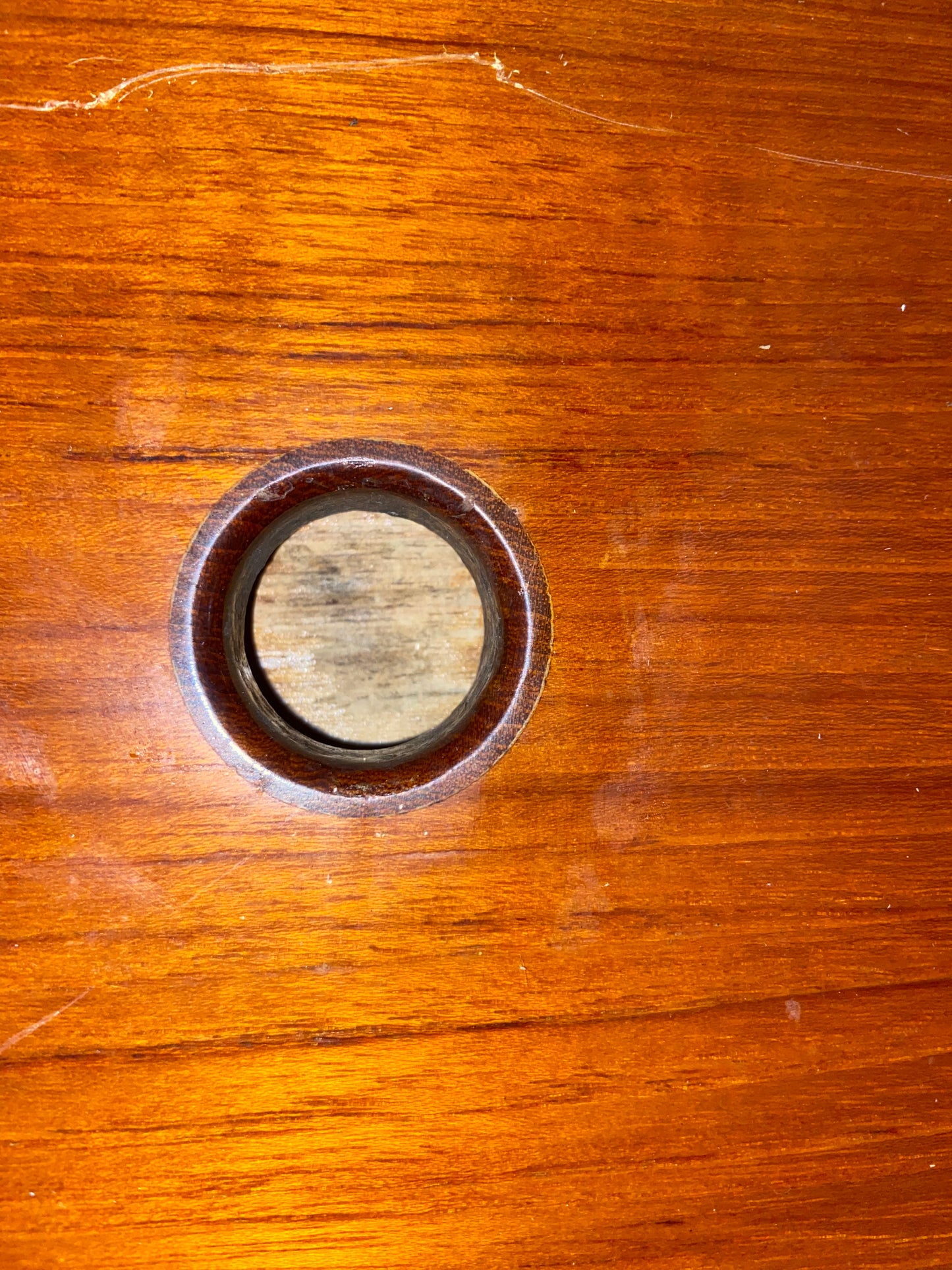 Beneteau OC 400 Interior Cabinet Door- OD 11 5/8” Long x 9 3/4” Wide #83