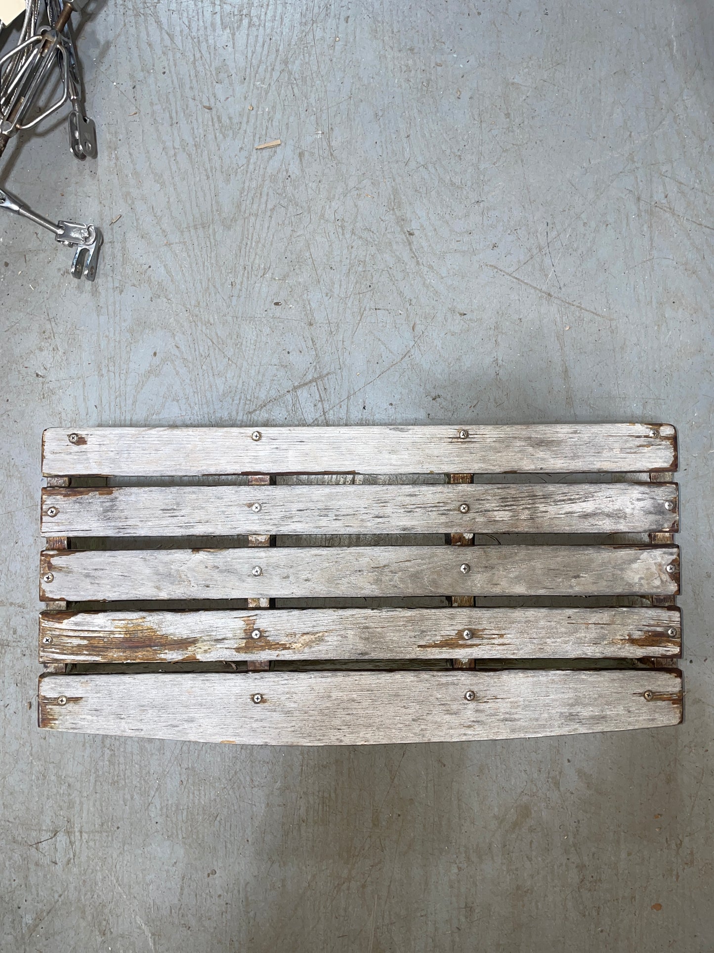 Hunter 28.5 Teak Helm Seat