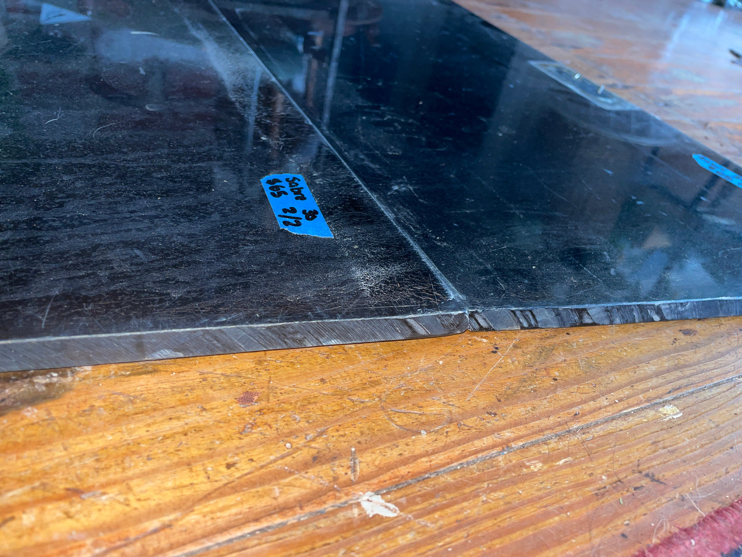 Set Of 2 Plexi Glass Companion Way Boards Off Sabre 30 #5