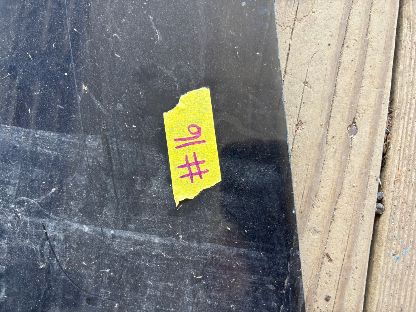 Seidelman 30 Plexiglass Companion Way Board -- #16