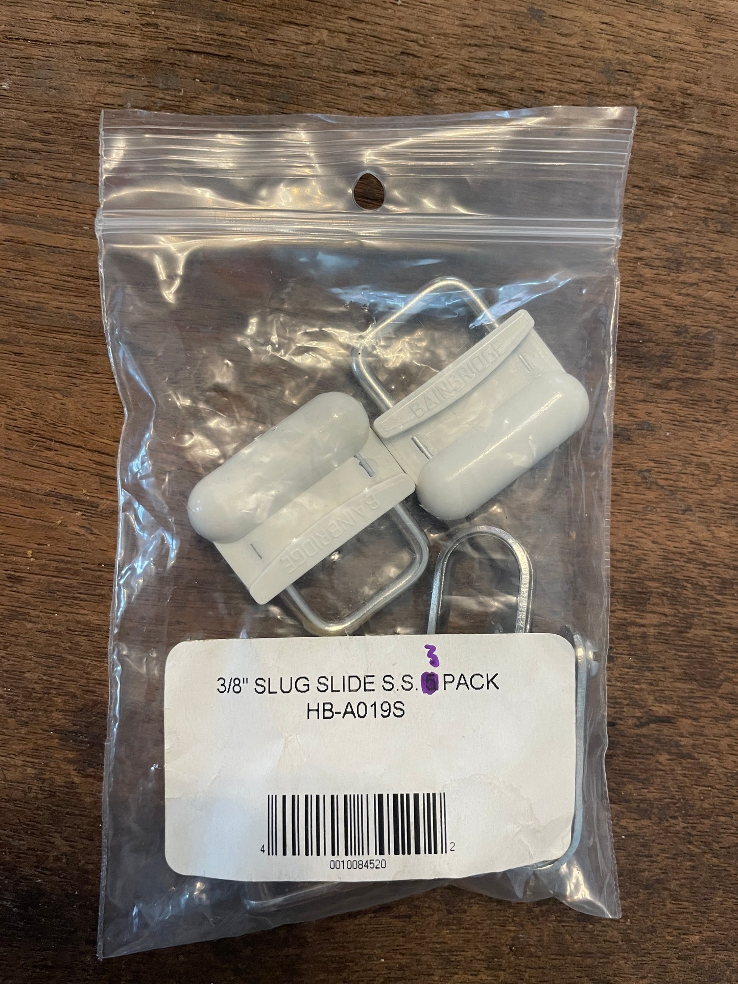 3 Pack 3/8” Slug Slides NEW