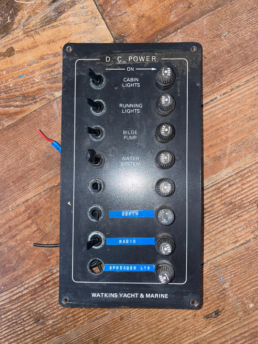 Watkins Yacht 8 Switch DC Power Panel- Off Watkins 27