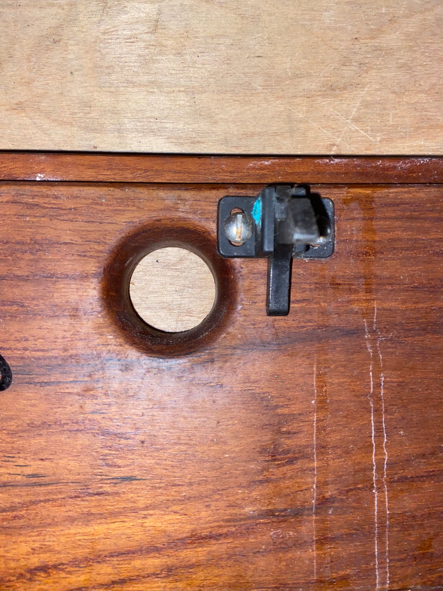 Sabre 42 Interior Door- ID 12 3/4” Long x 4 1/4” Wide #129