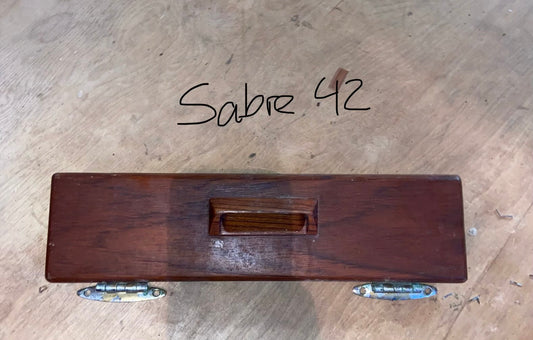 Sabre 42 Long Narrow Interior Door- ID 12 1/2” Long x 2 3/4” Wide #125