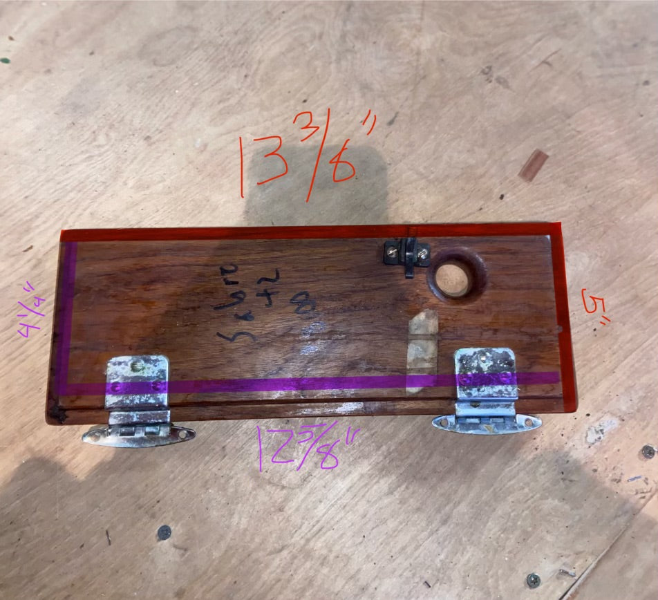 Sabre 42 Interior Door- ID 12 58” Long x 4 1/4” Wide #130