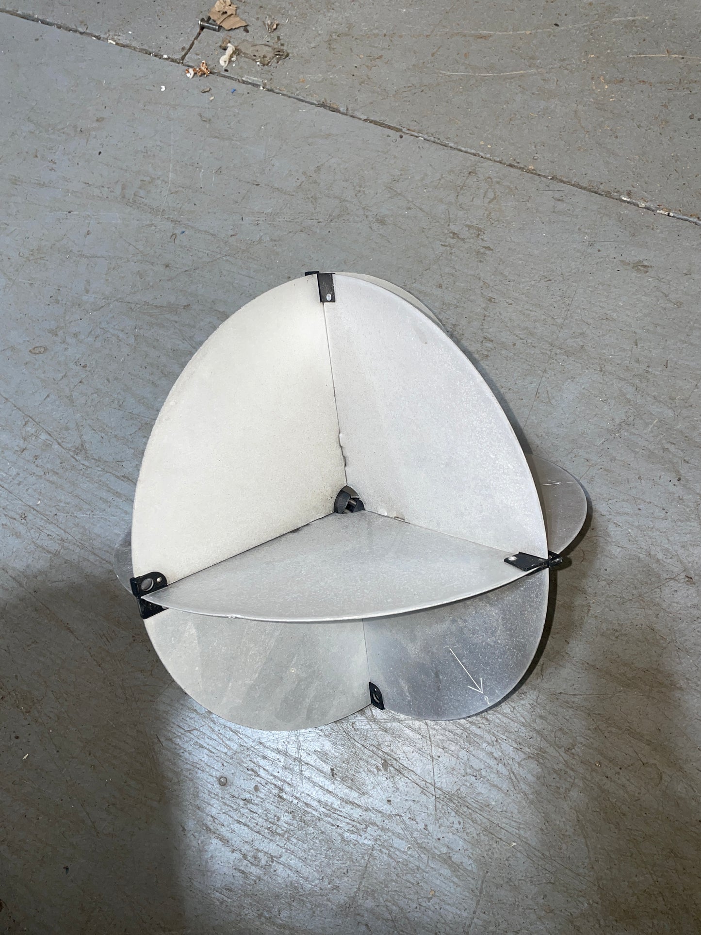 11” Diameter Radar Delfector