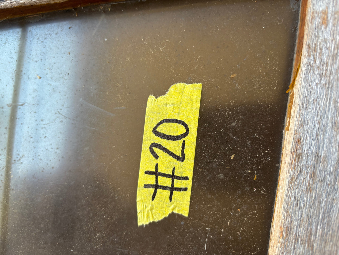 Ericson 27 Hinged Companion Way Boards With Plexi Windows -- #20