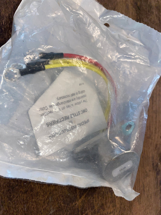 3 Wire Rectifier For Johnson/Evinrude 582399 6-10 AMP- NEW