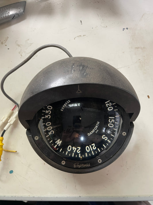 Danforth Express Compass In Plastic Housing - 7” Diameter