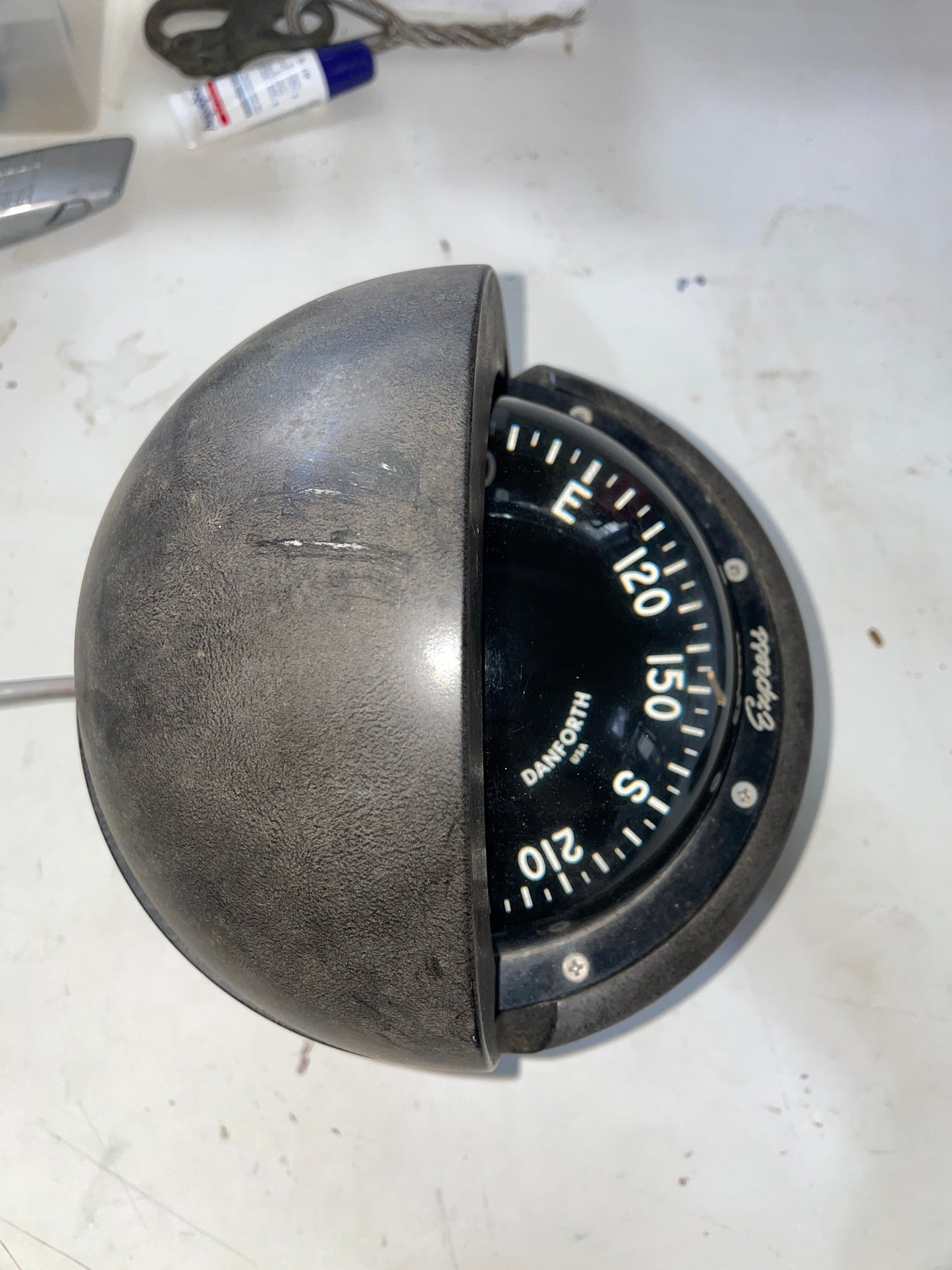 Danforth Express Compass In Plastic Housing - 7” Diameter