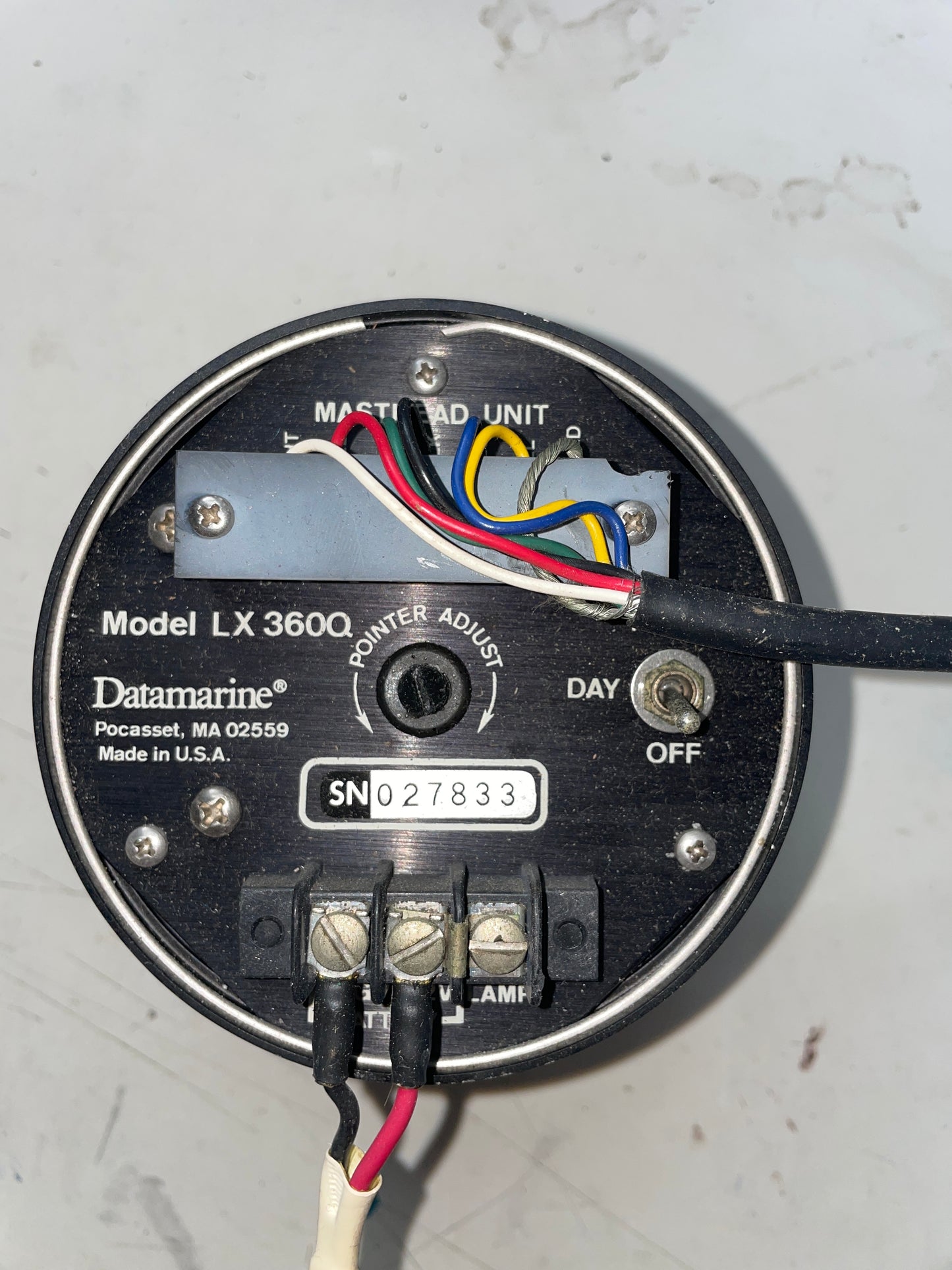 Datamarine Wind Masthead Unit MODEL LX 360Q - OFF BENETEAU 285 FIRST